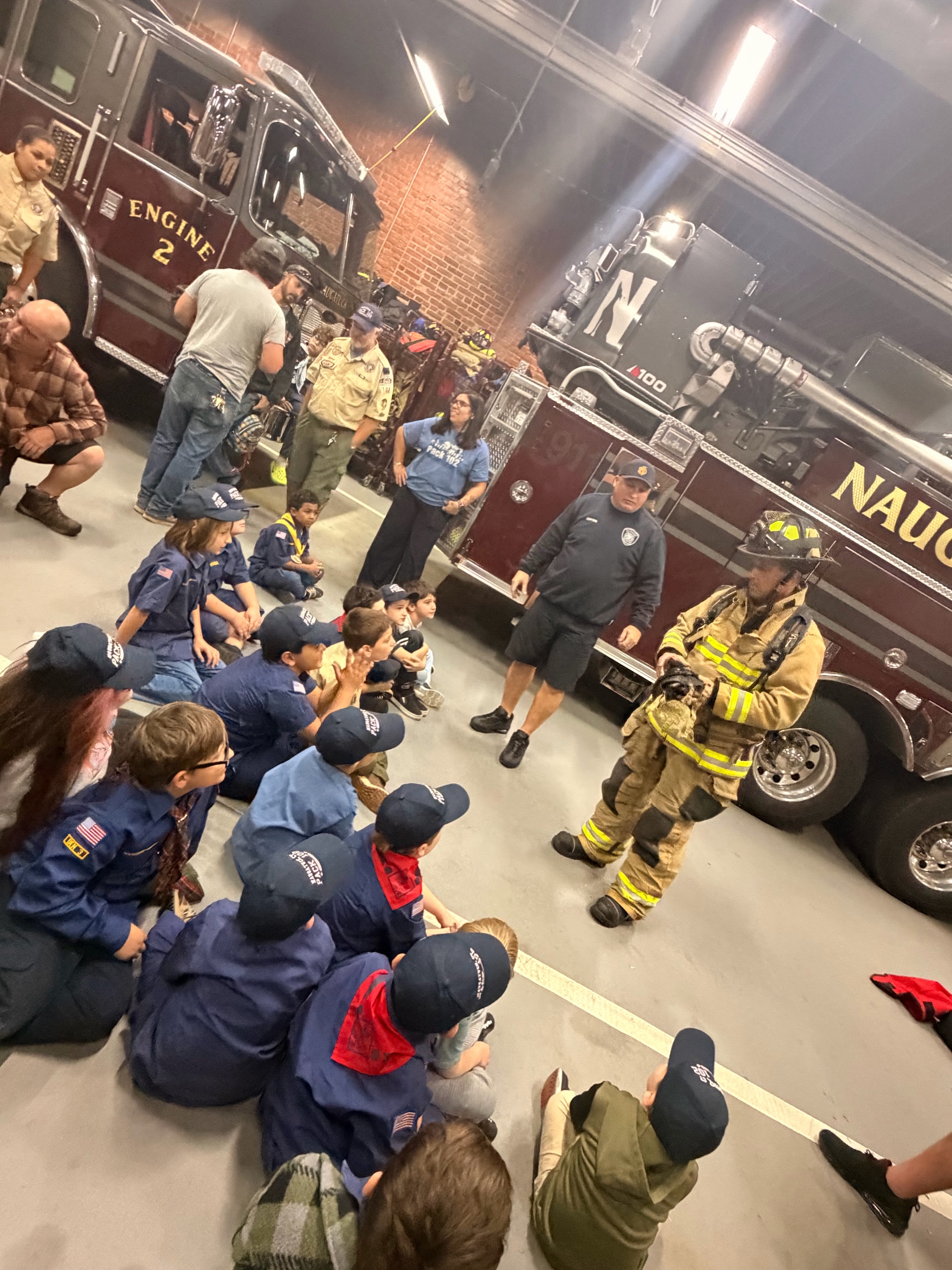 Naugatuck Fire Department Visit photo