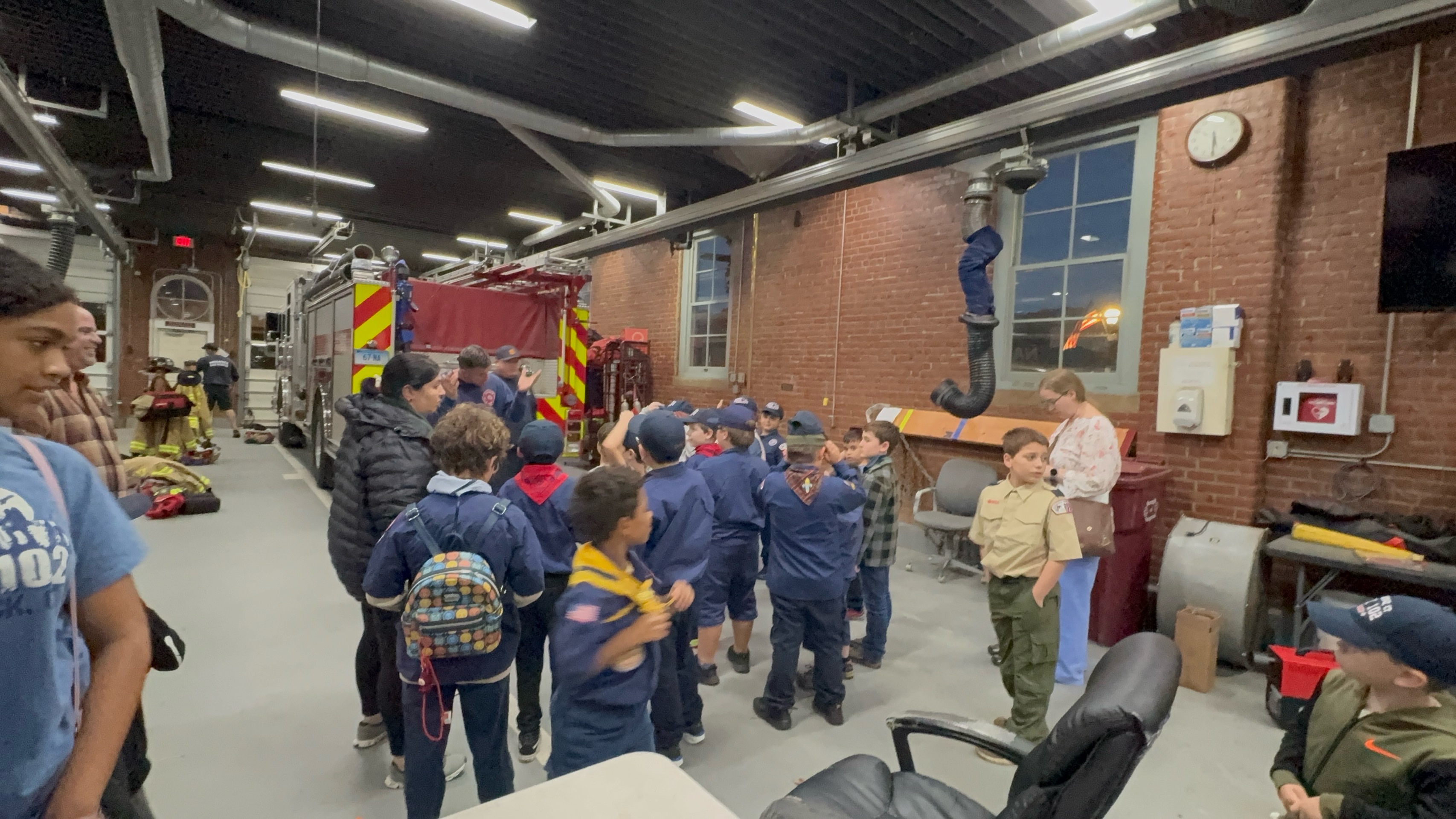 Naugatuck Fire Department Visit photo
