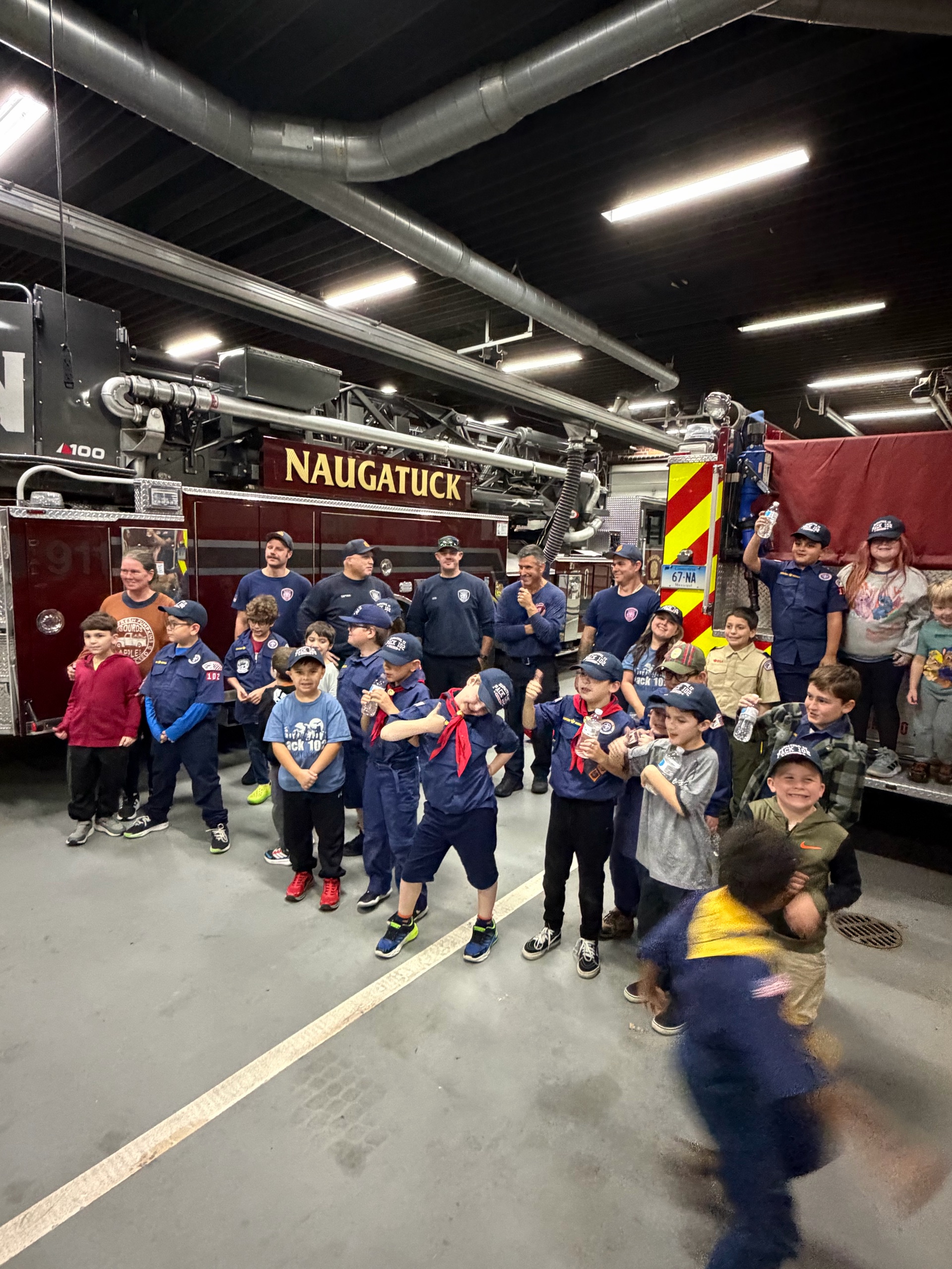 Naugatuck Fire Department Visit photo