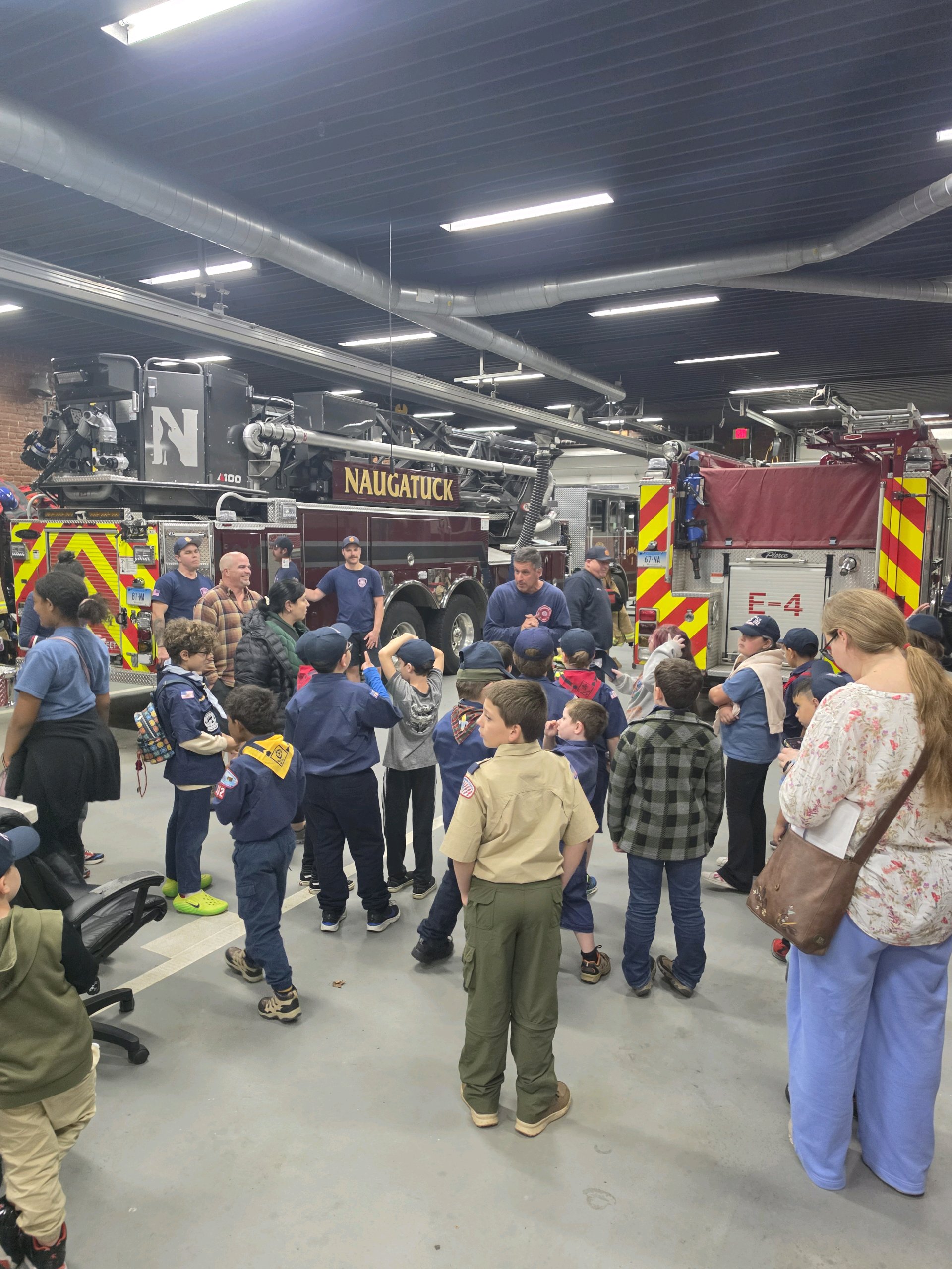 Naugatuck Fire Department Visit photo