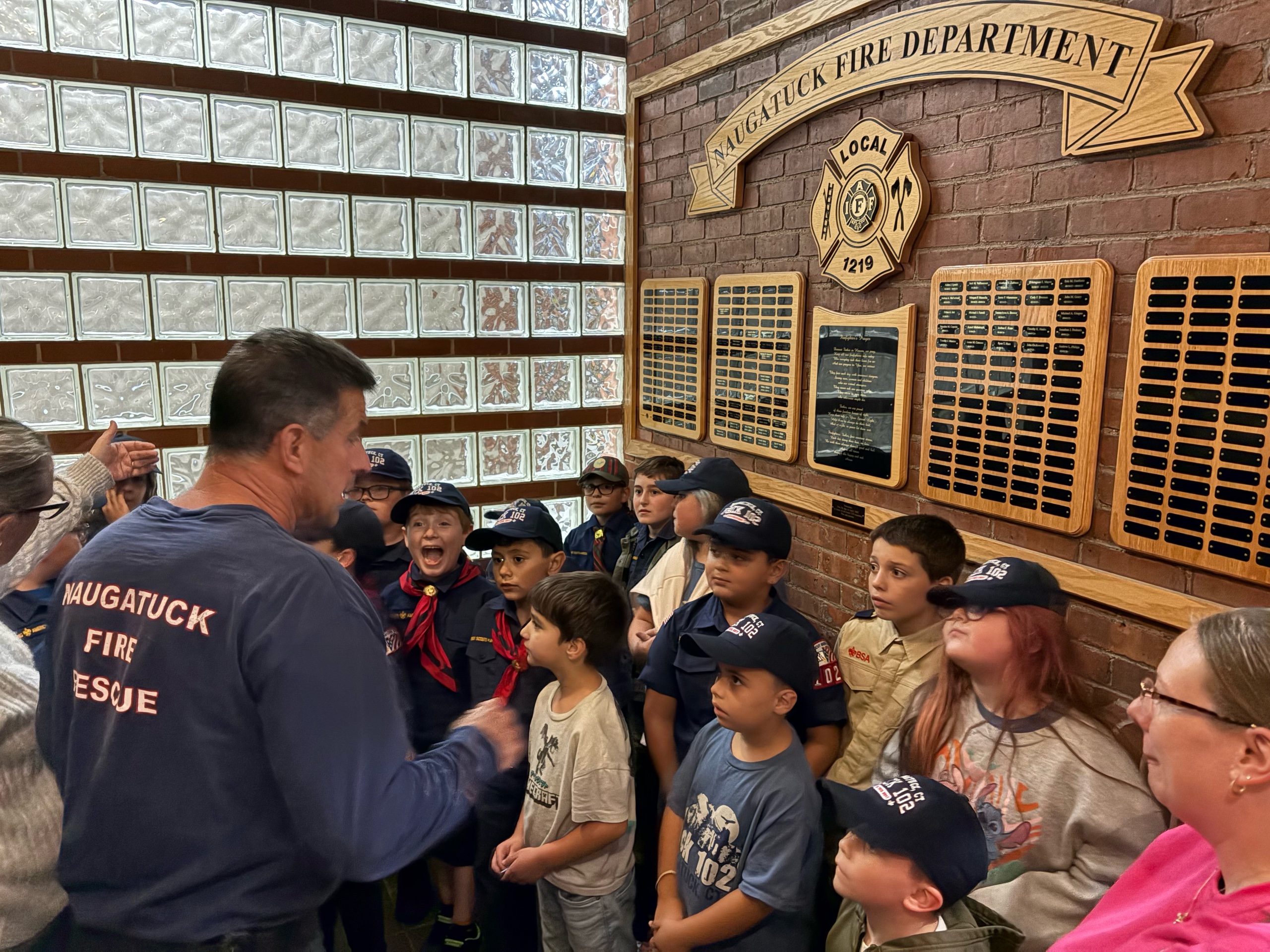 Naugatuck Fire Department Visit photo