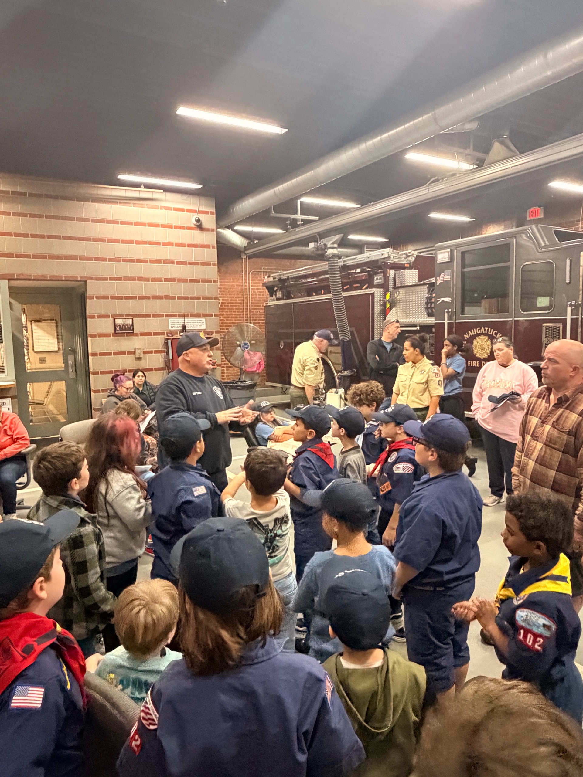 Naugatuck Fire Department Visit photo