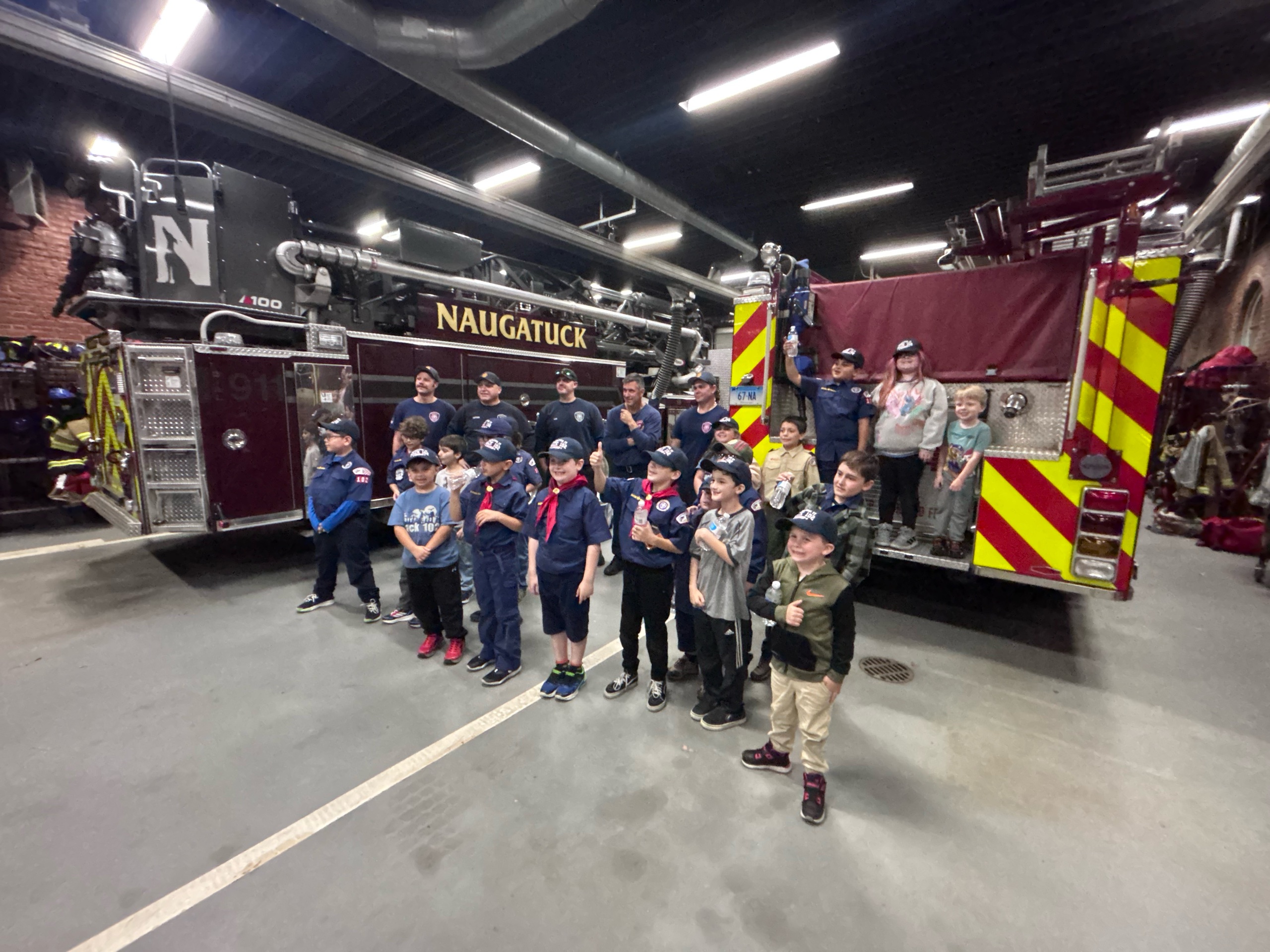 Naugatuck Fire Department Visit photo