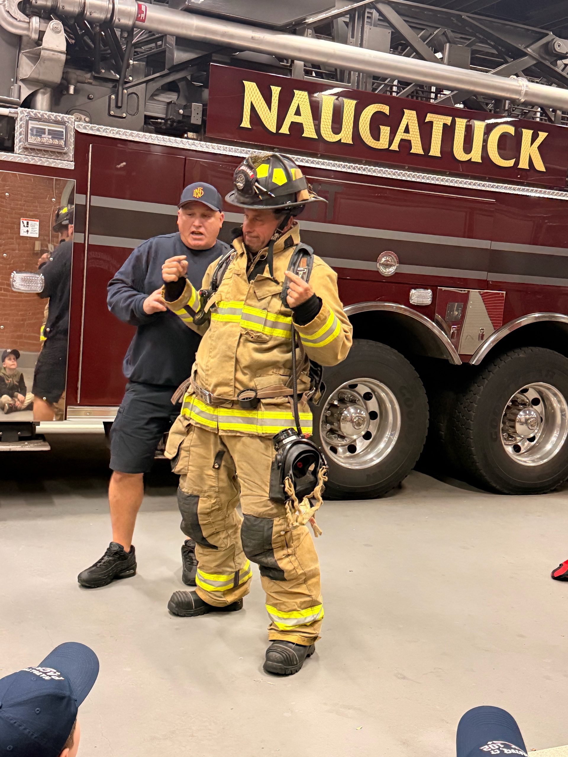 Naugatuck Fire Department Visit photo