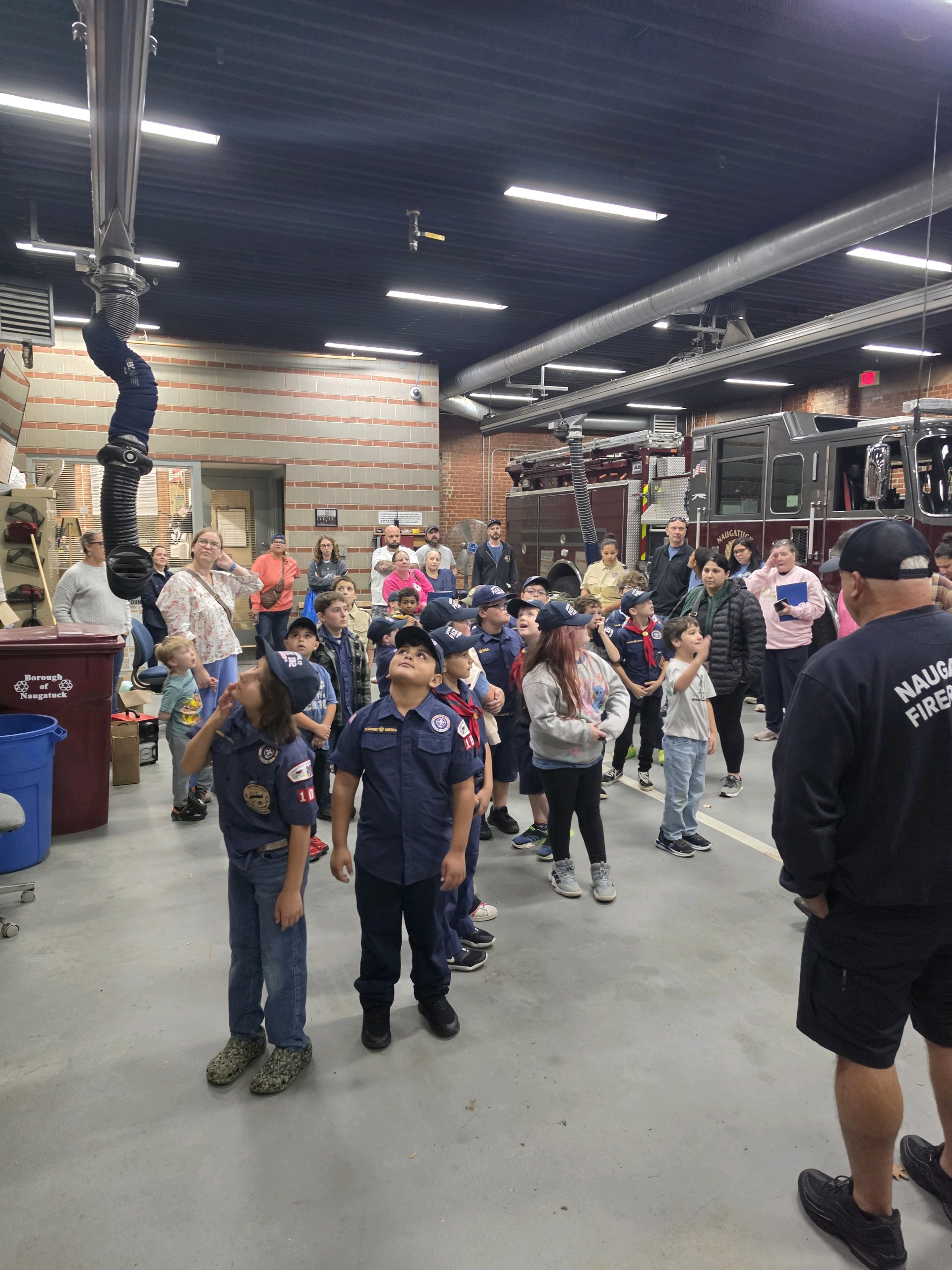 Naugatuck Fire Department Visit photo