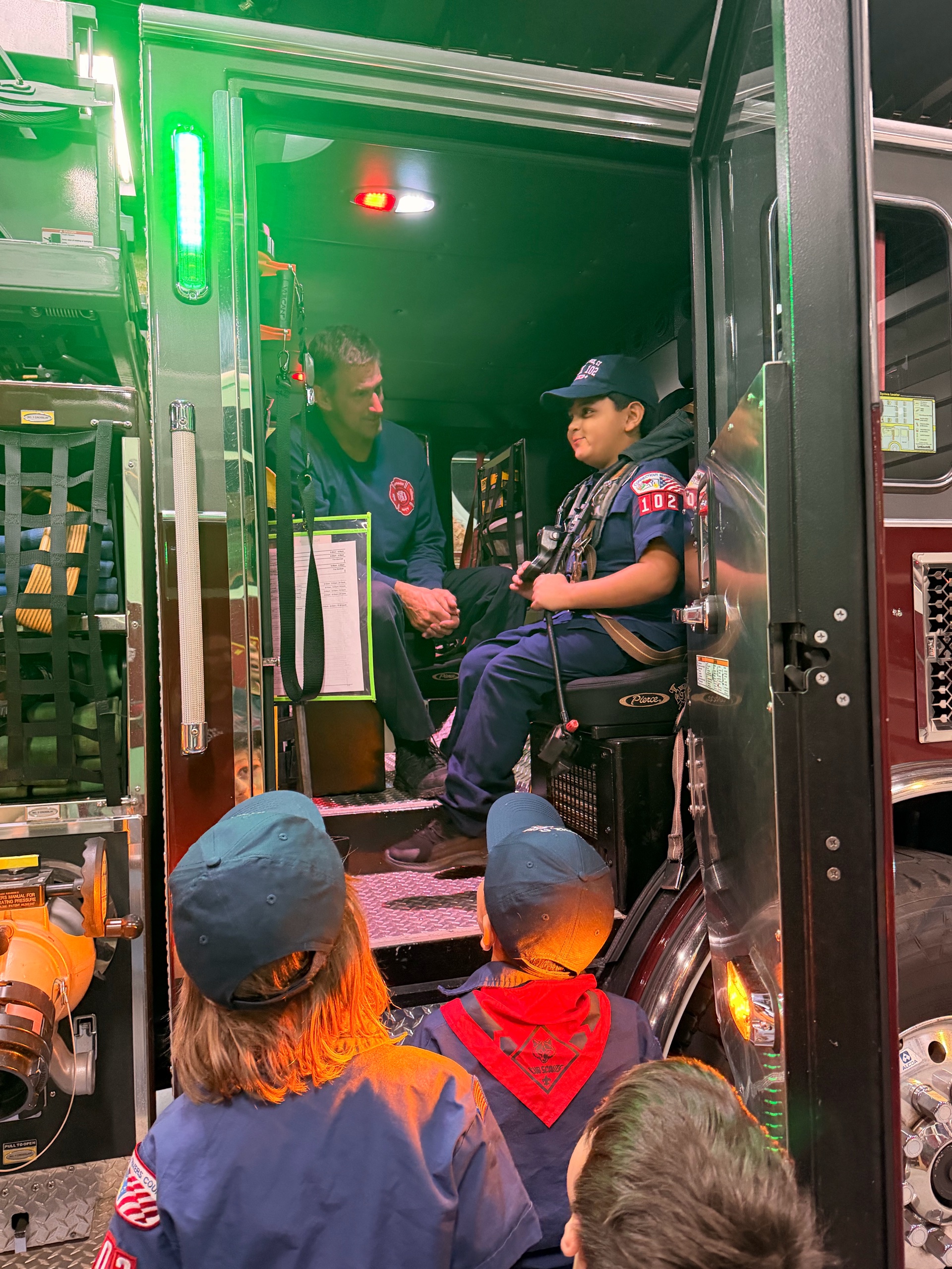 Naugatuck Fire Department Visit photo
