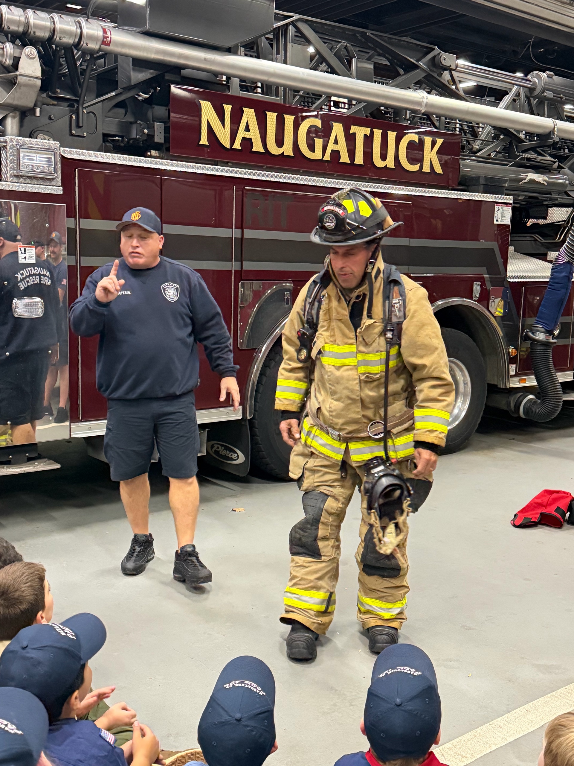 Naugatuck Fire Department Visit photo