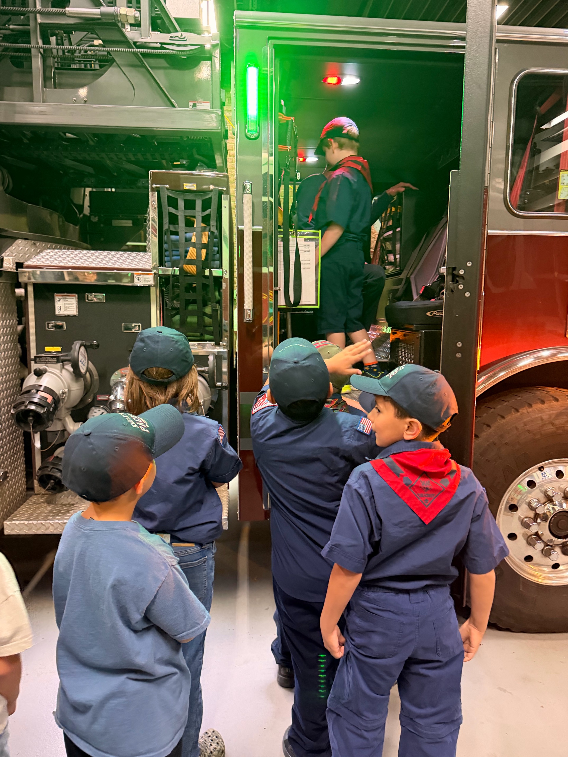 Naugatuck Fire Department Visit photo