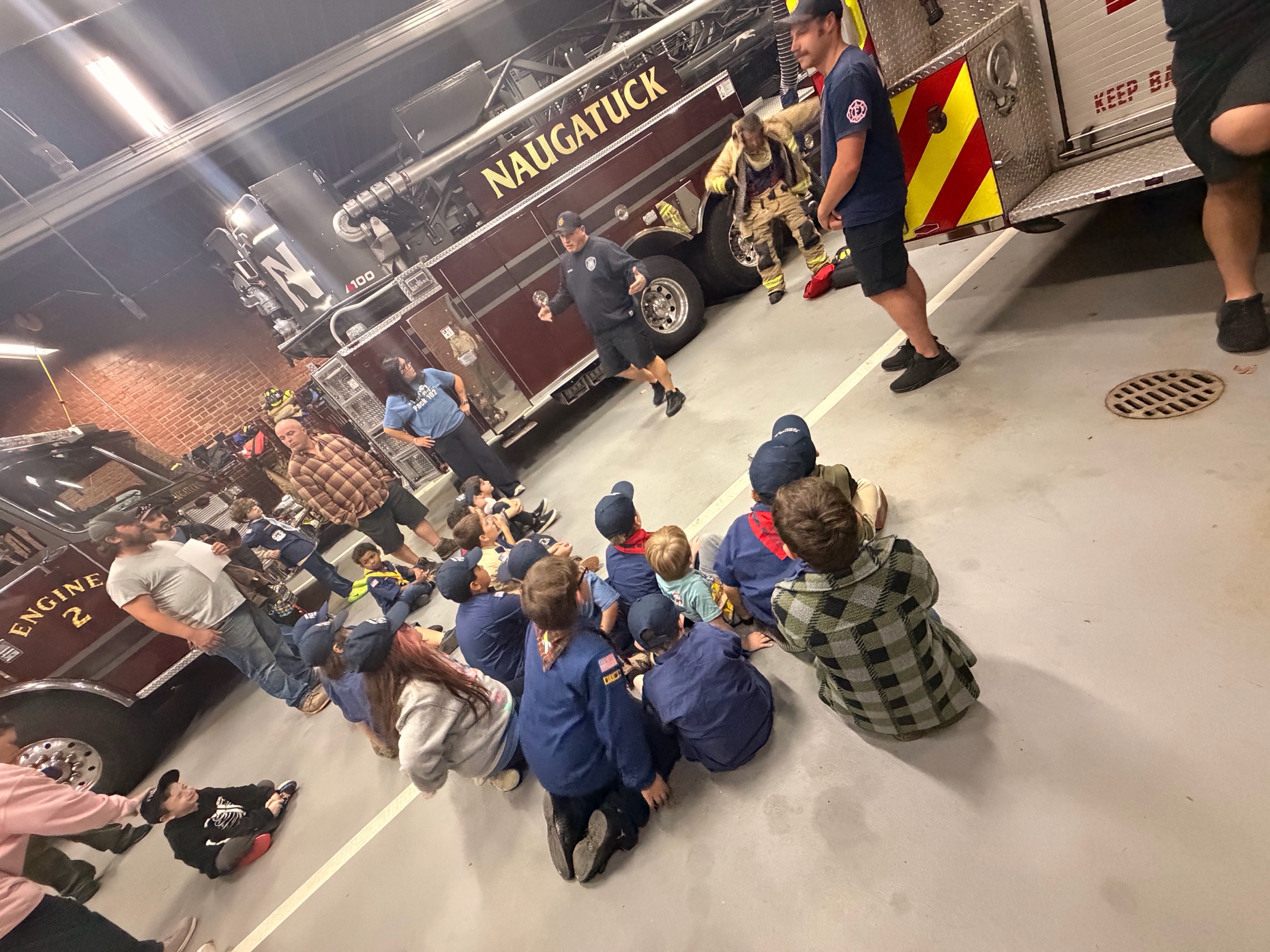 Naugatuck Fire Department Visit photo