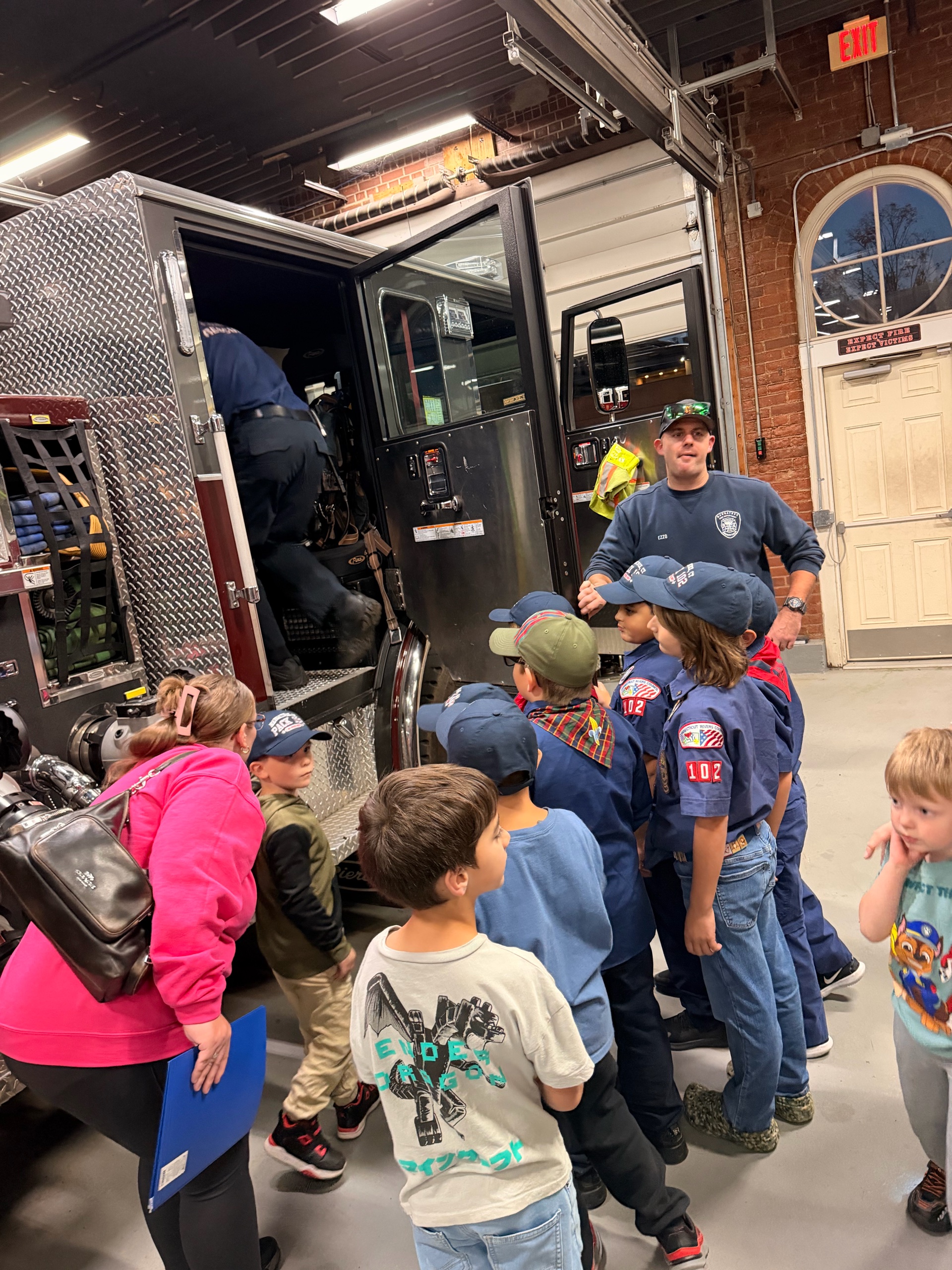 Naugatuck Fire Department Visit photo