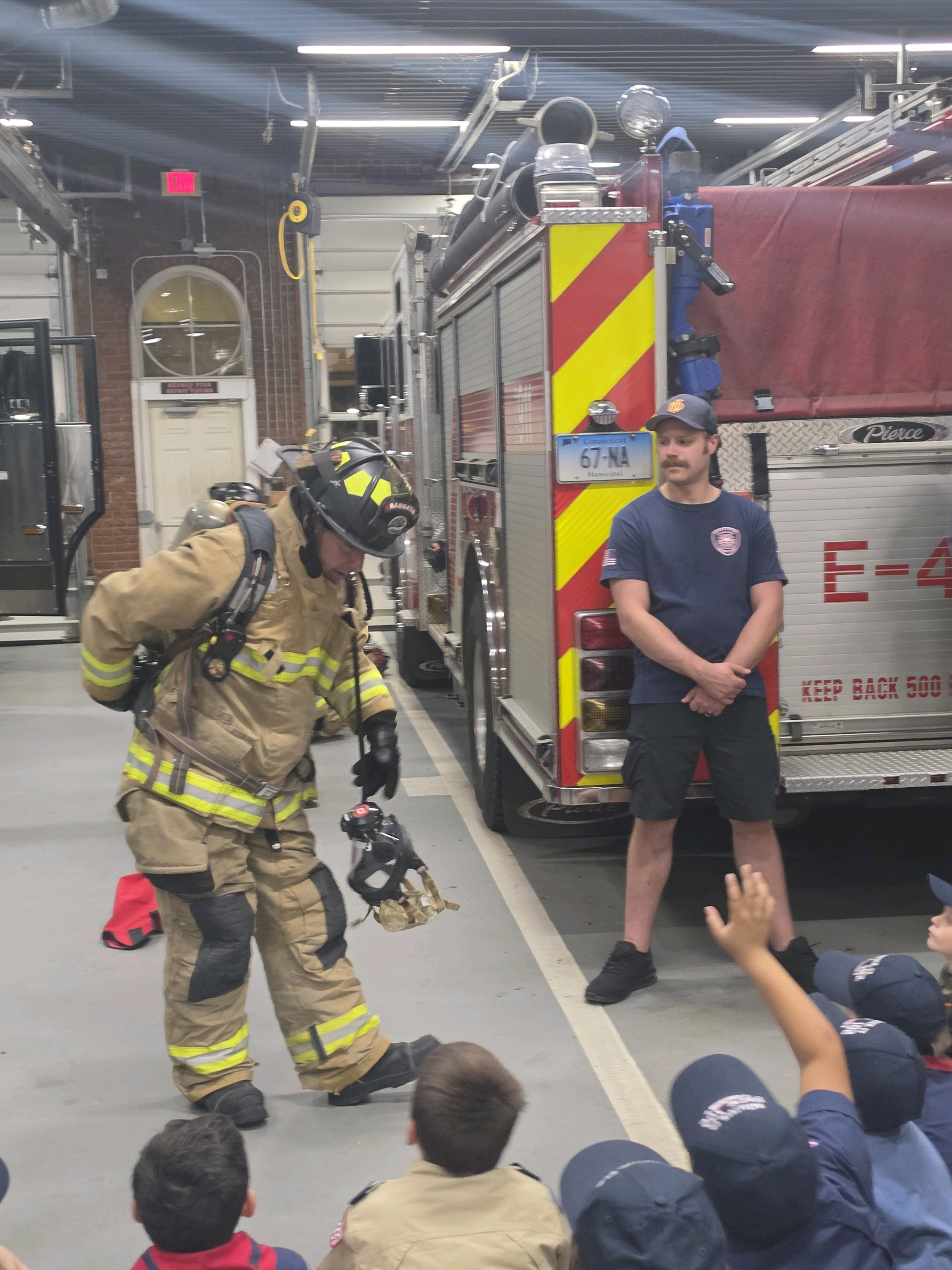 Naugatuck Fire Department Visit photo