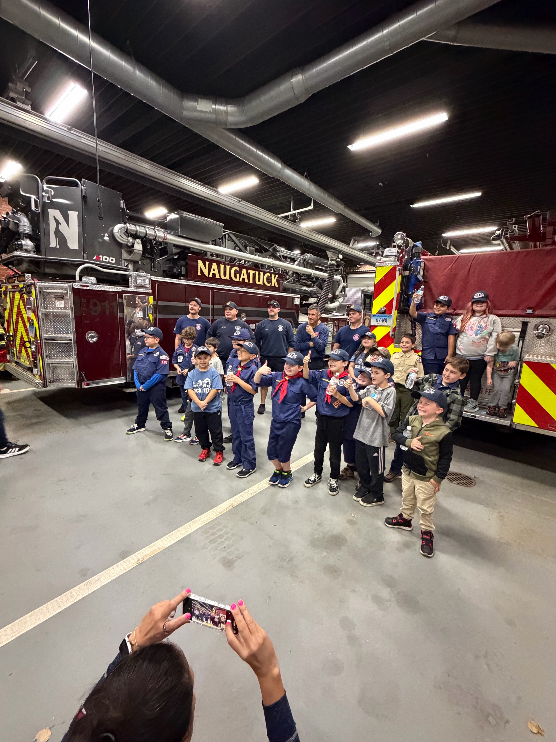 Naugatuck Fire Department Visit photo
