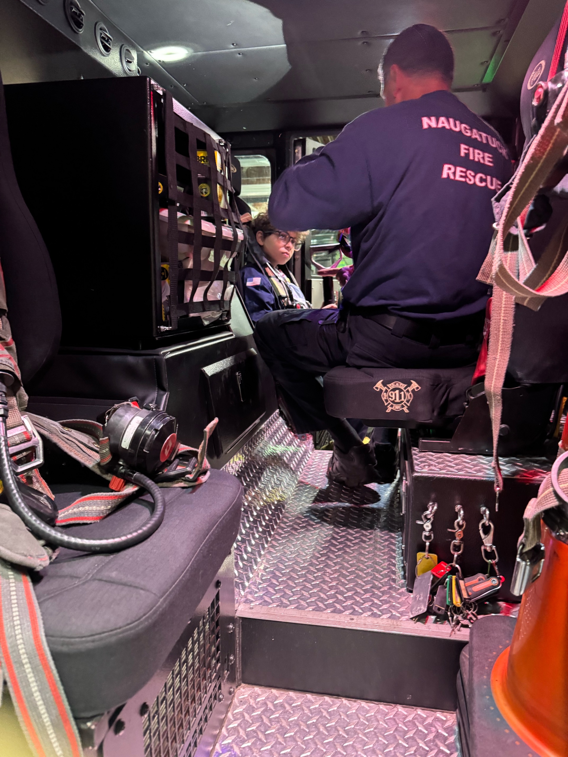 Naugatuck Fire Department Visit photo