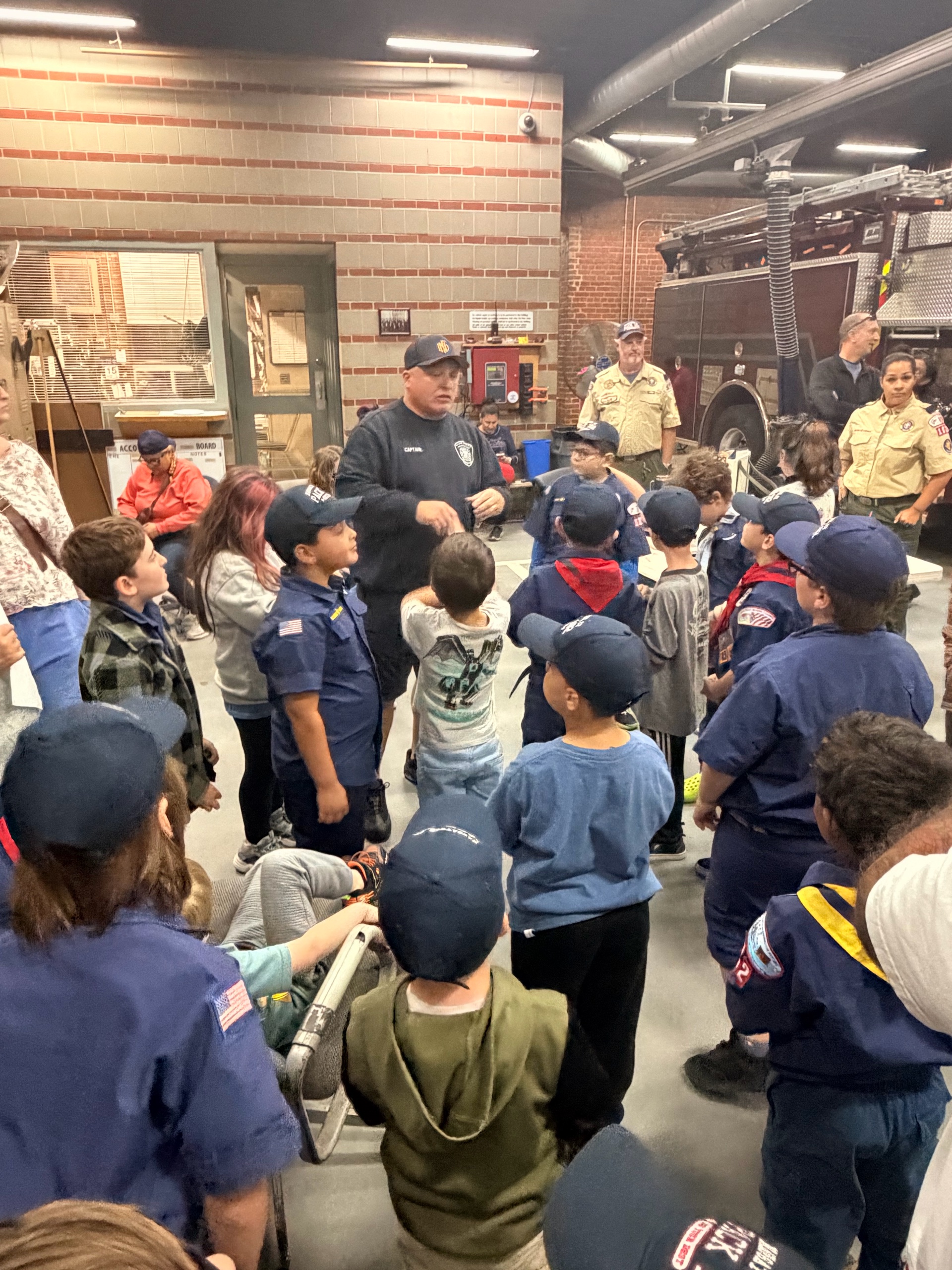 Naugatuck Fire Department Visit photo