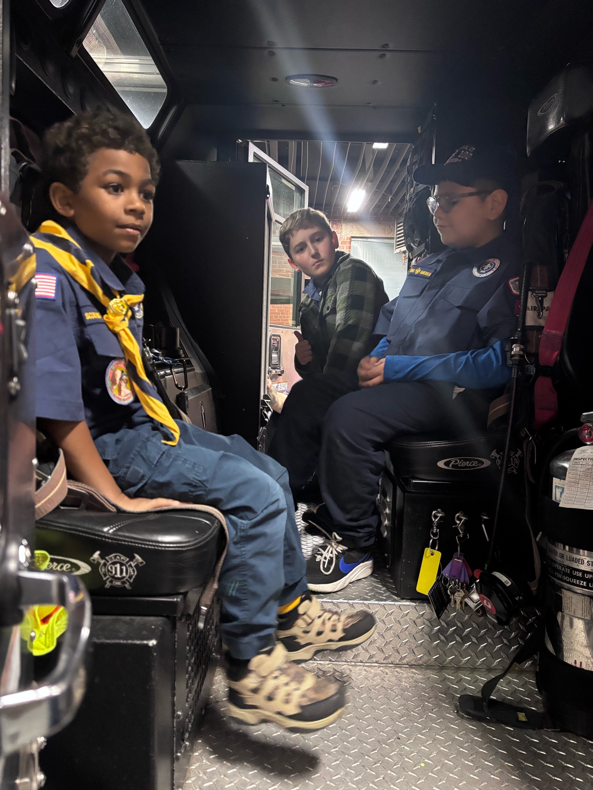 Naugatuck Fire Department Visit photo