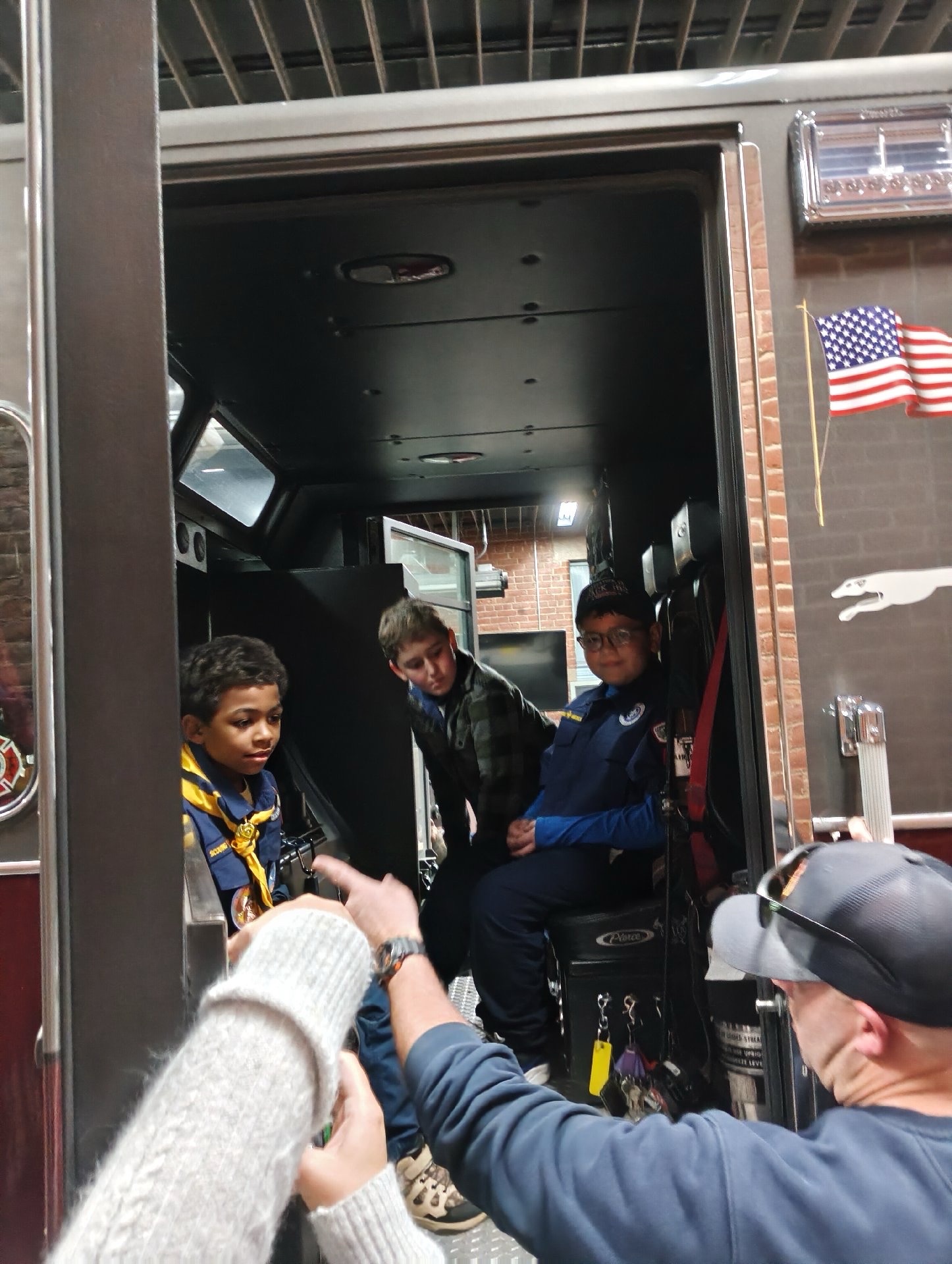 Naugatuck Fire Department Visit photo