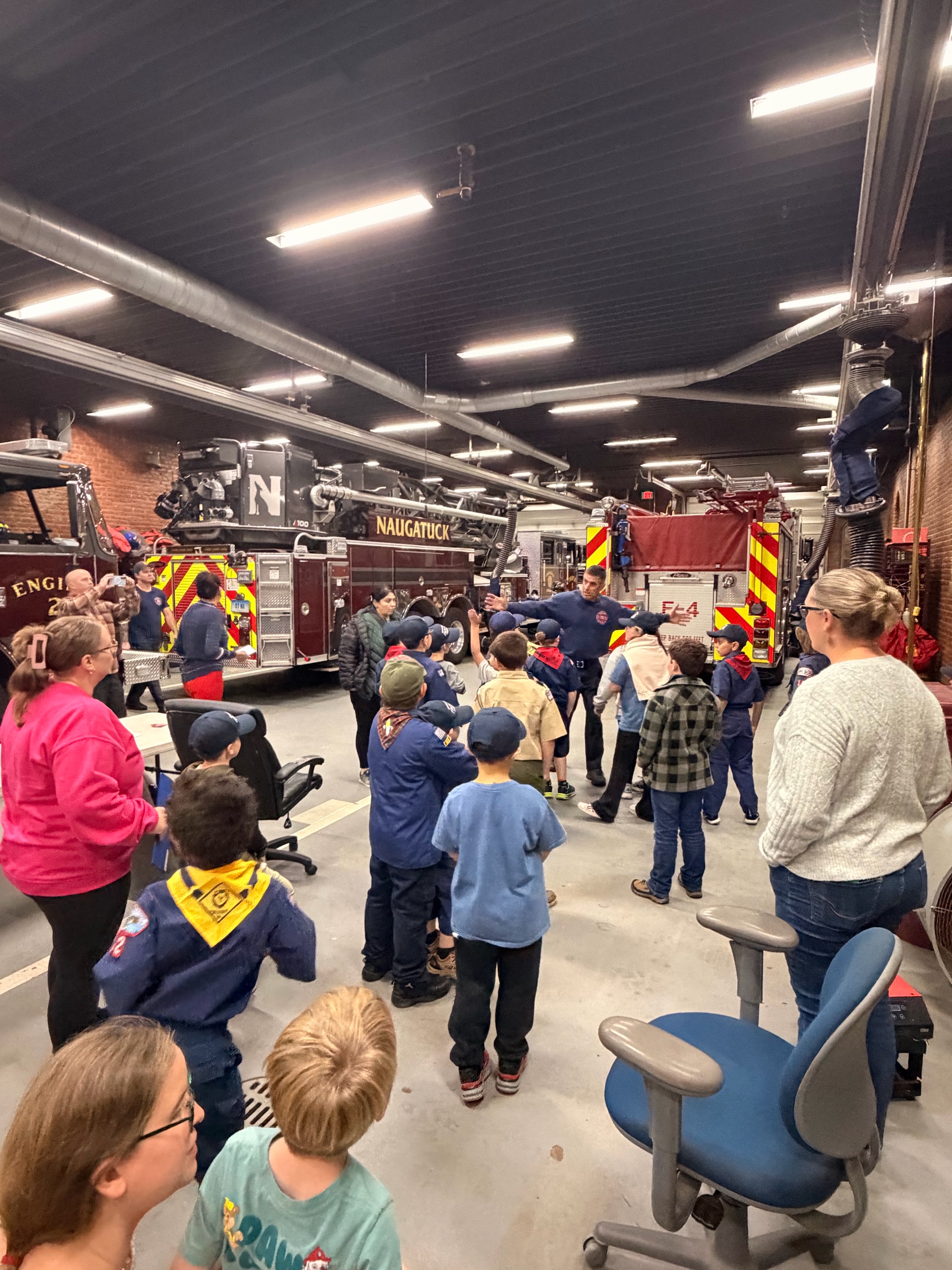 Naugatuck Fire Department Visit photo