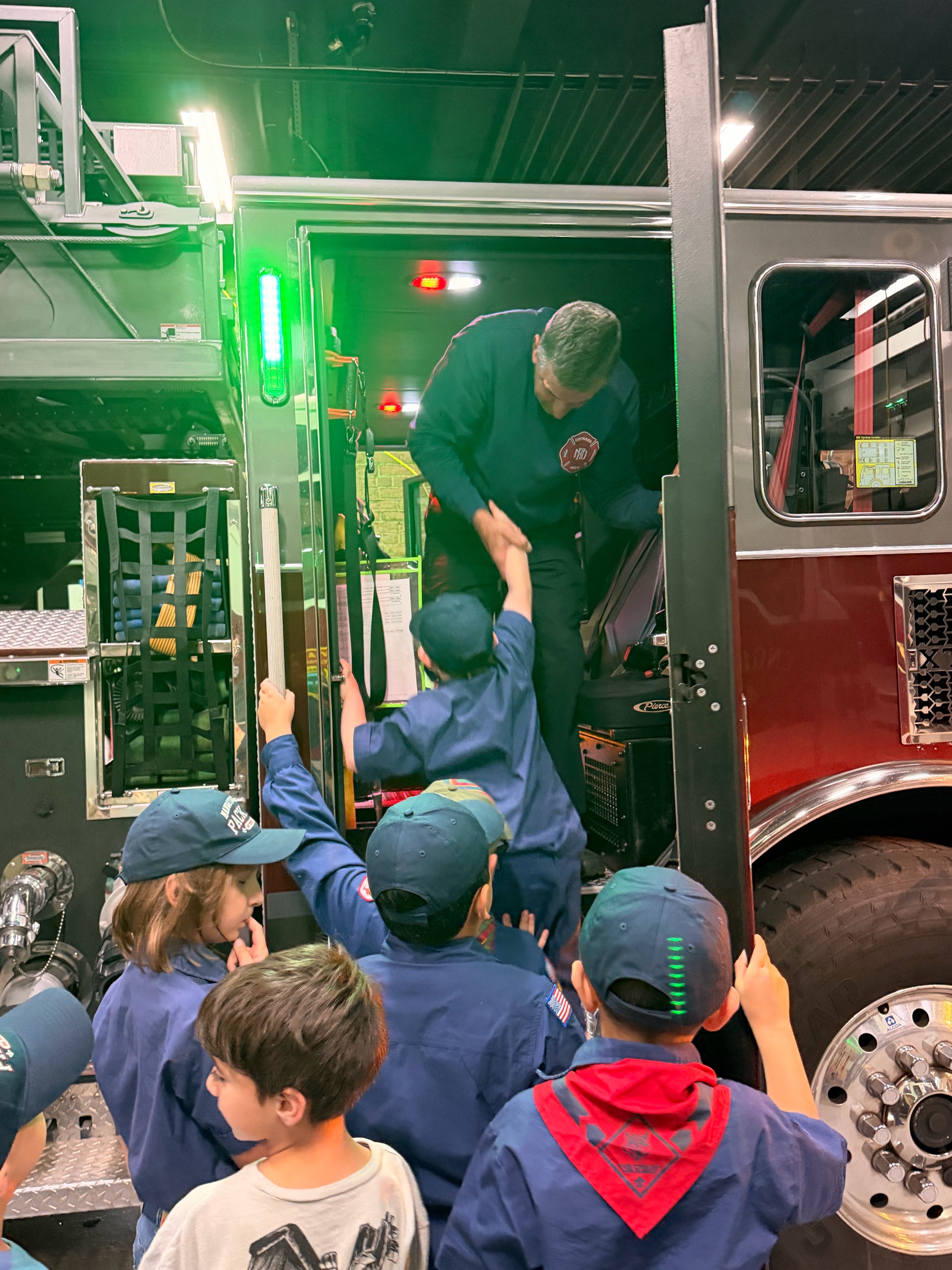 Naugatuck Fire Department Visit photo