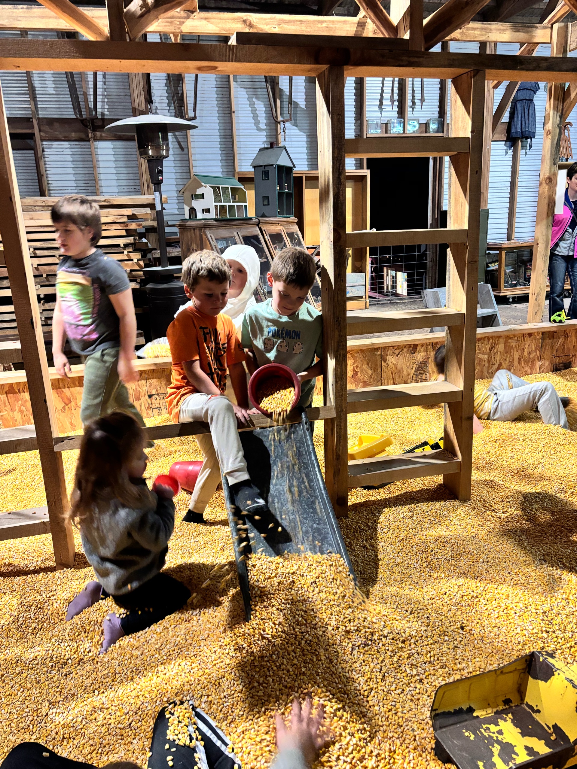 Grampas Farm Pack Visit - Merrill photo