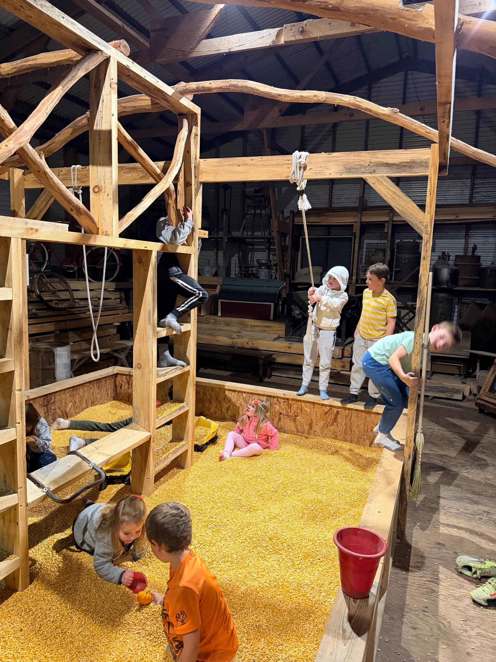 Grampas Farm Pack Visit - Merrill photo