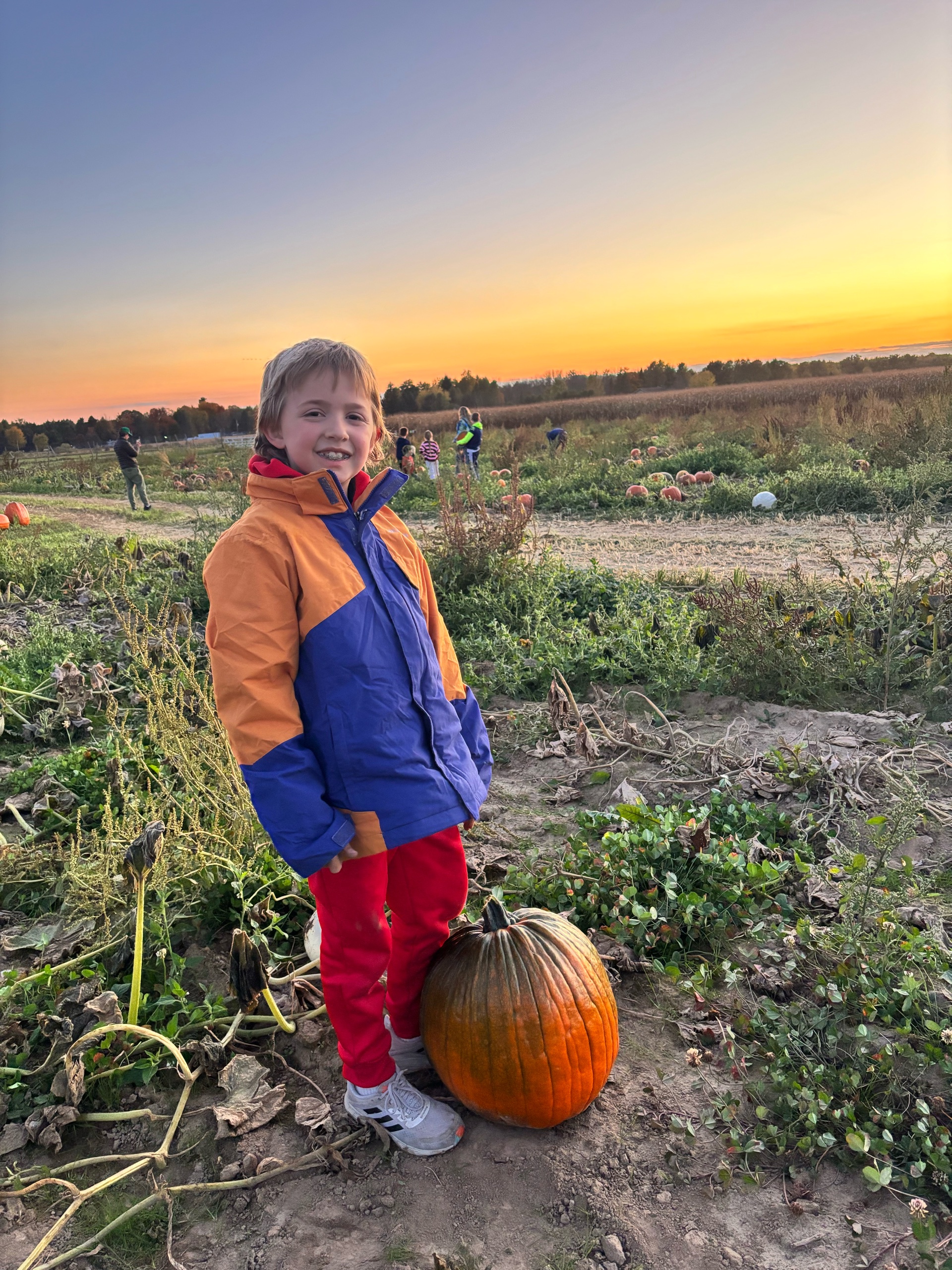 Grampas Farm Pack Visit - Merrill photo