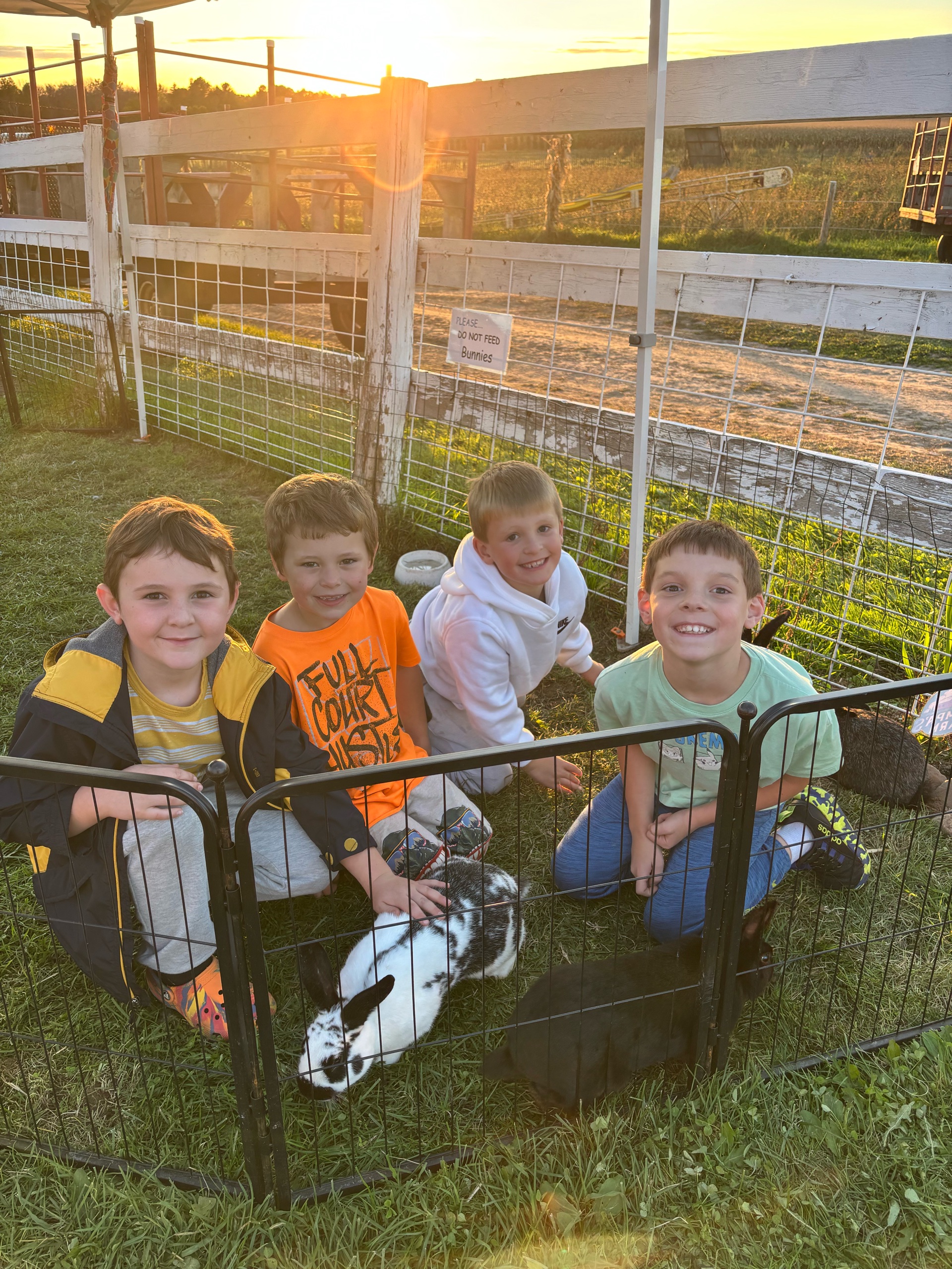 Grampas Farm Pack Visit - Merrill photo