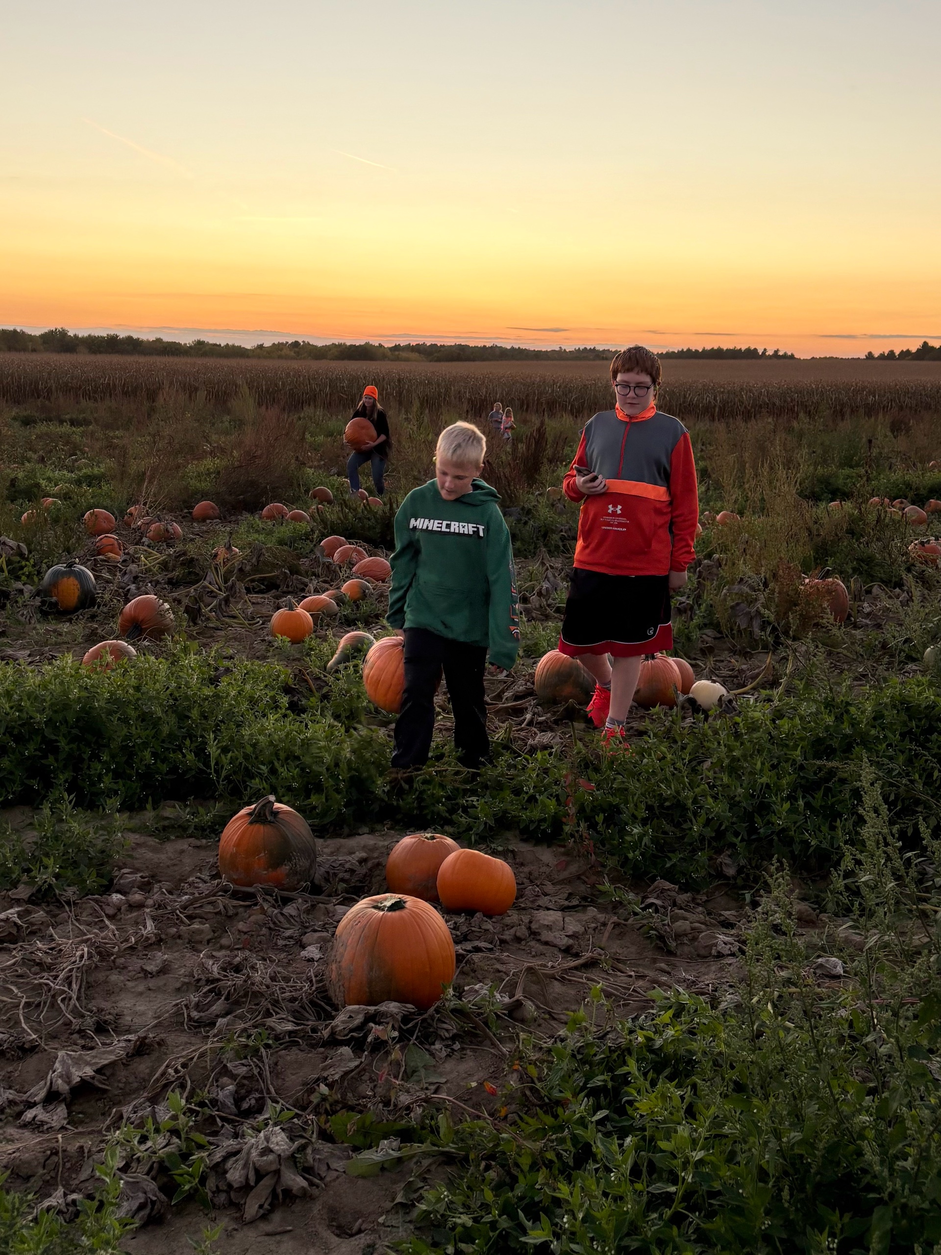 Grampas Farm Pack Visit - Merrill photo