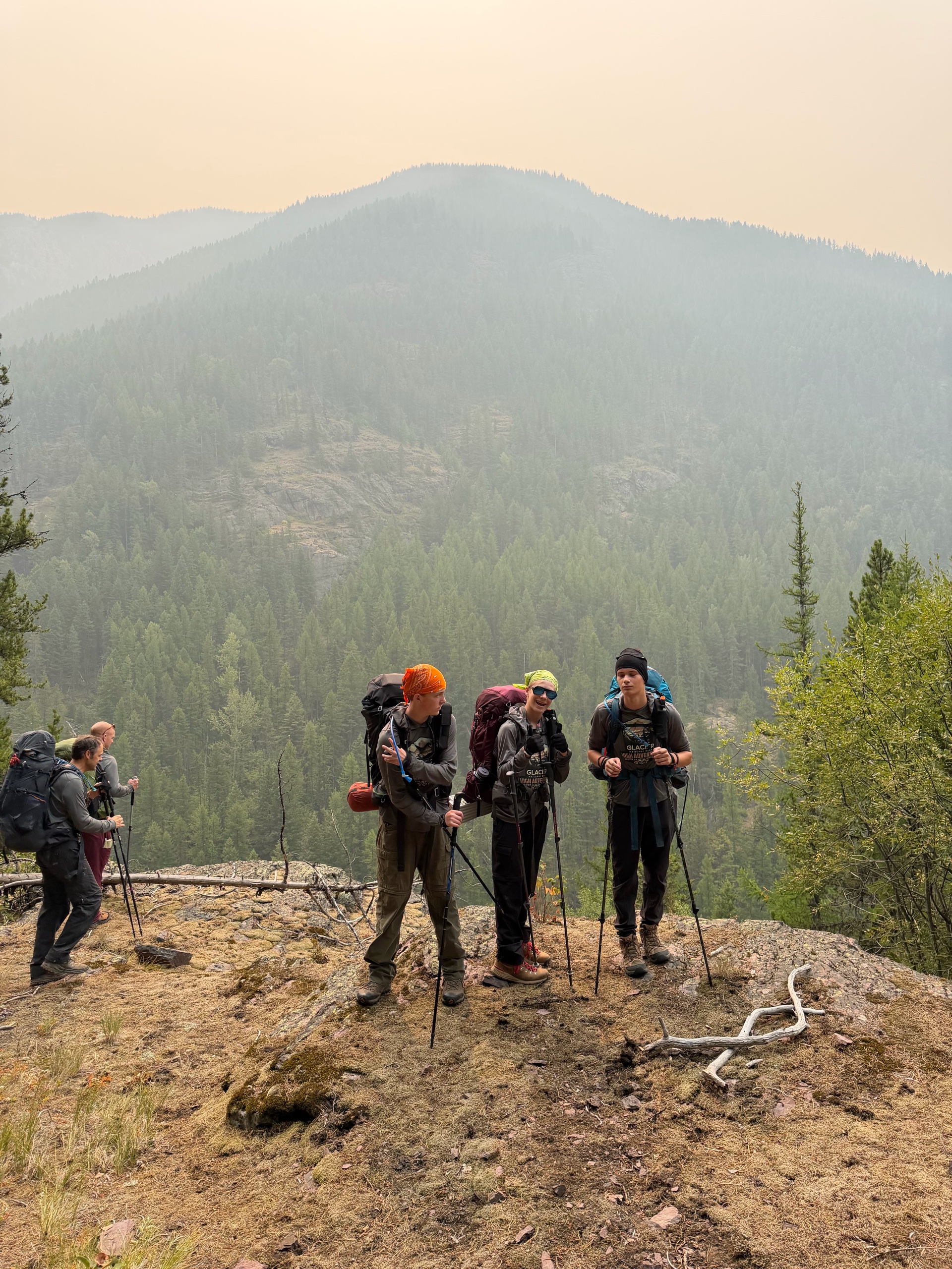 Glacier Backpacking	HA-Group2 photo