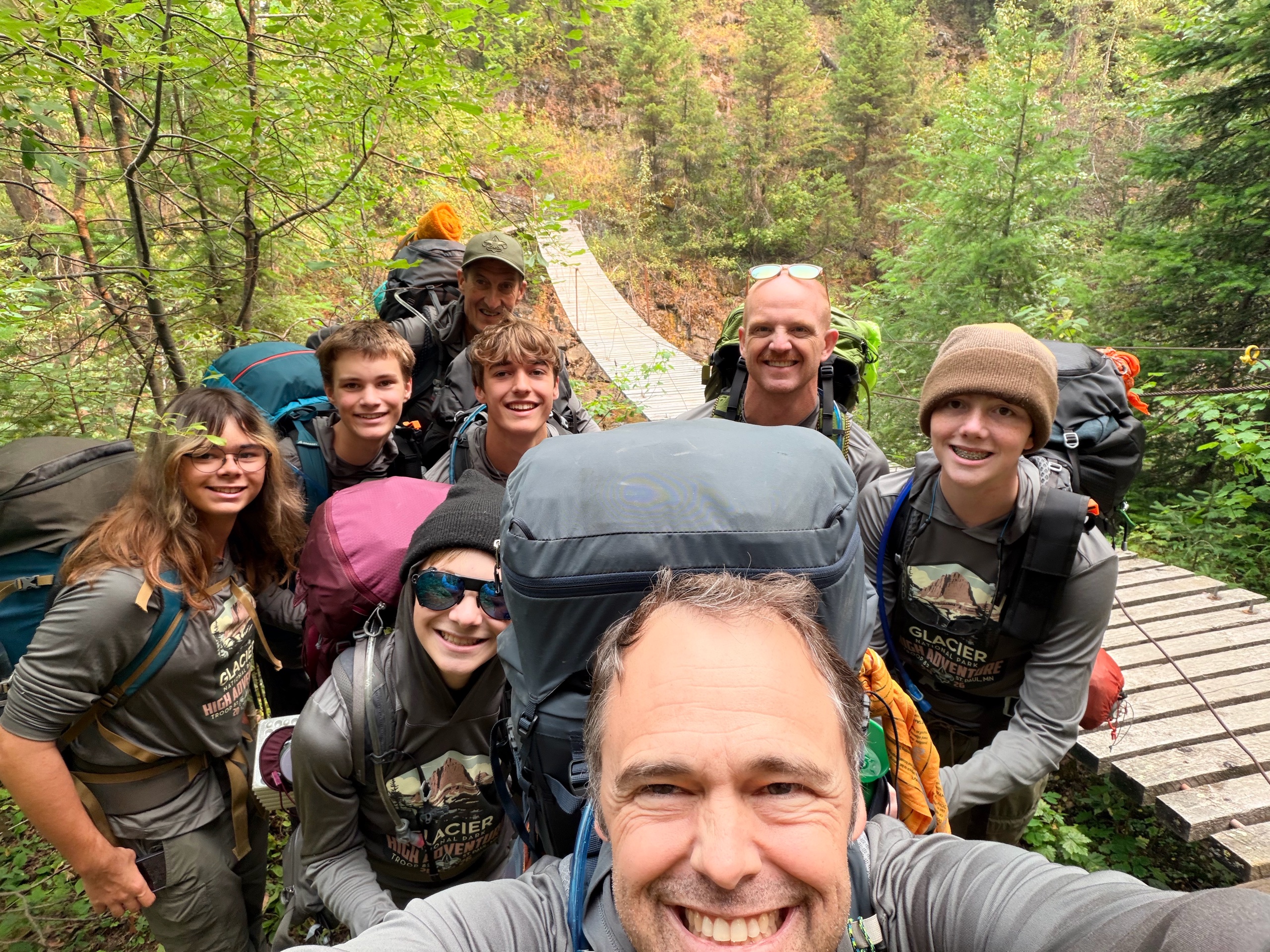 Glacier Backpacking	HA-Group2 photo