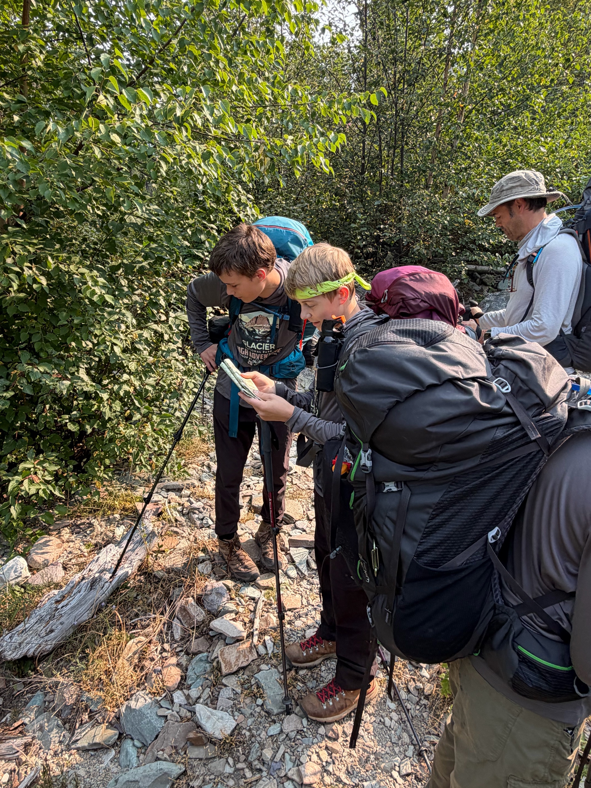 Glacier Backpacking	HA-Group2 photo