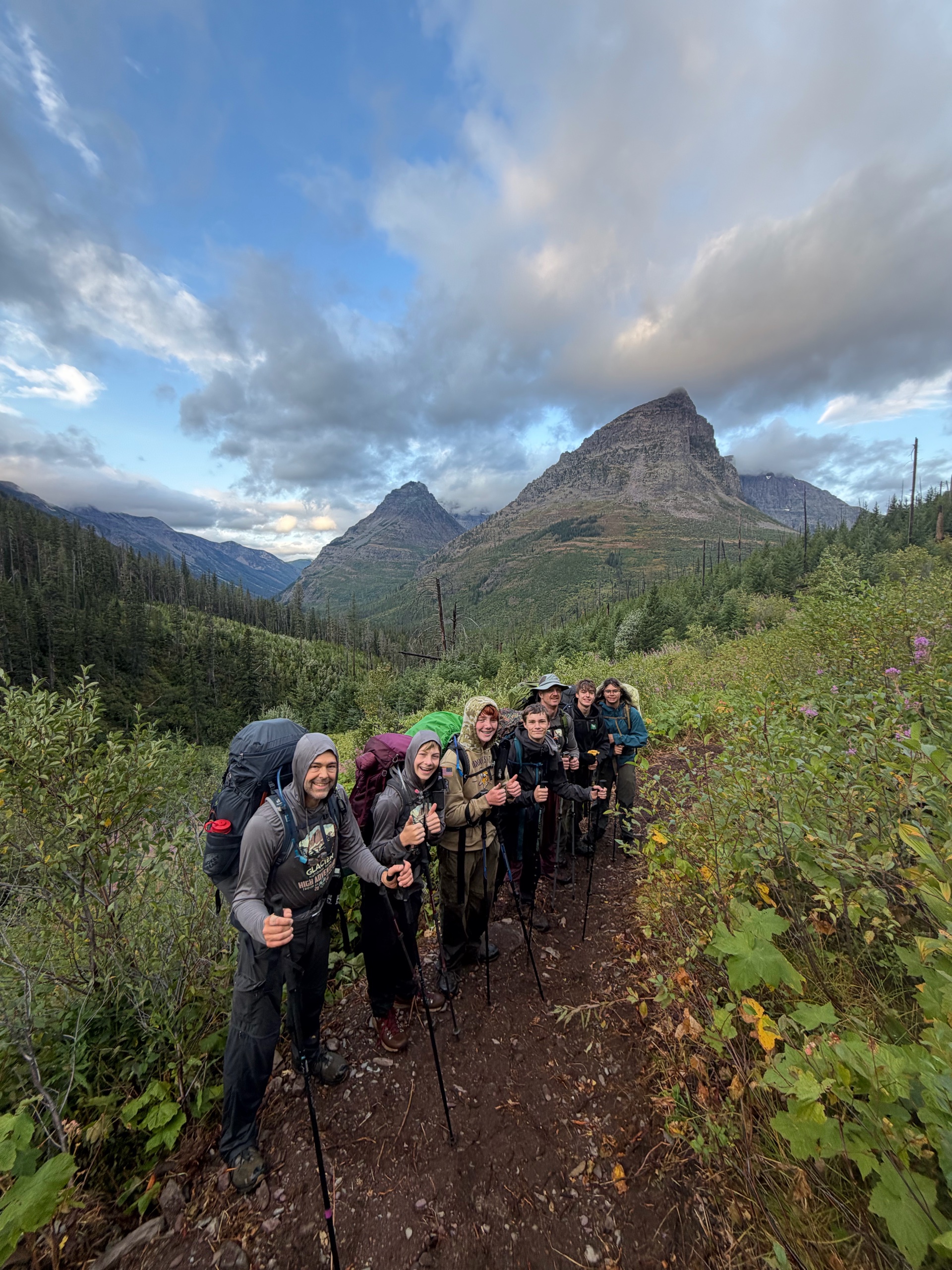 Glacier Backpacking	HA-Group2 photo