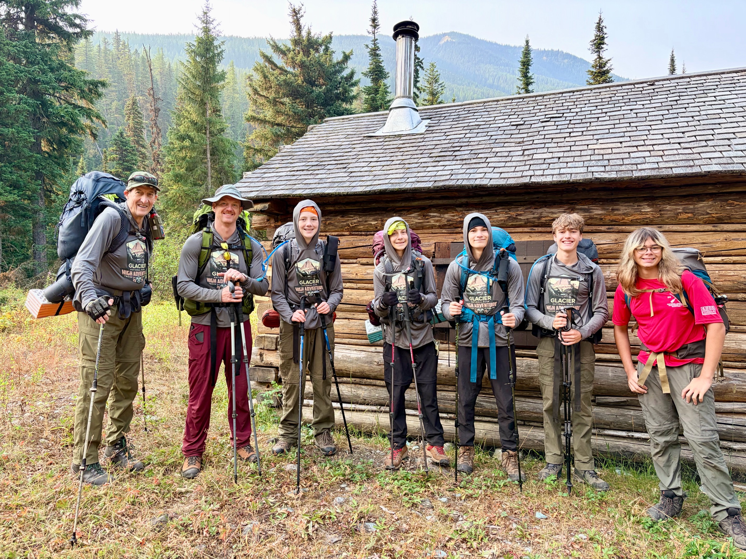 Glacier Backpacking	HA-Group2 photo