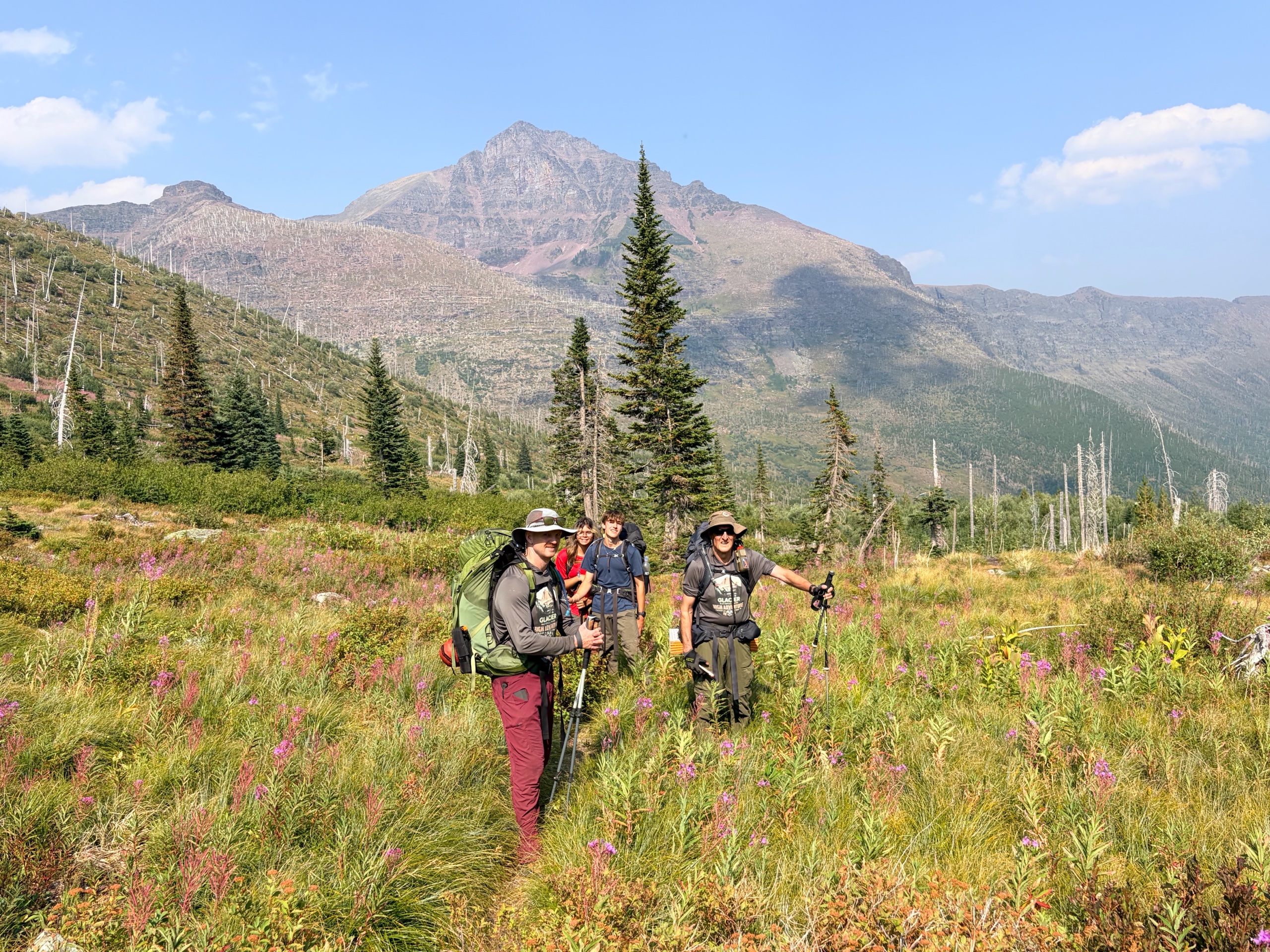 Glacier Backpacking	HA-Group2 photo