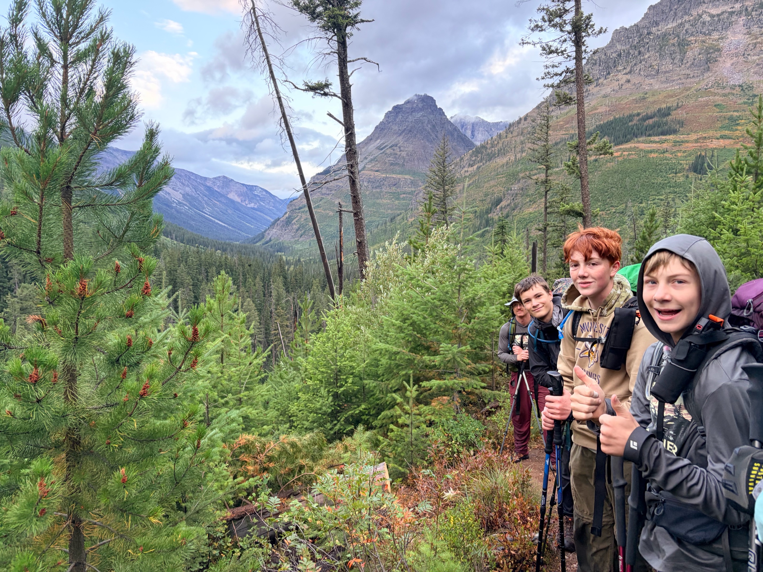 Glacier Backpacking	HA-Group2 photo