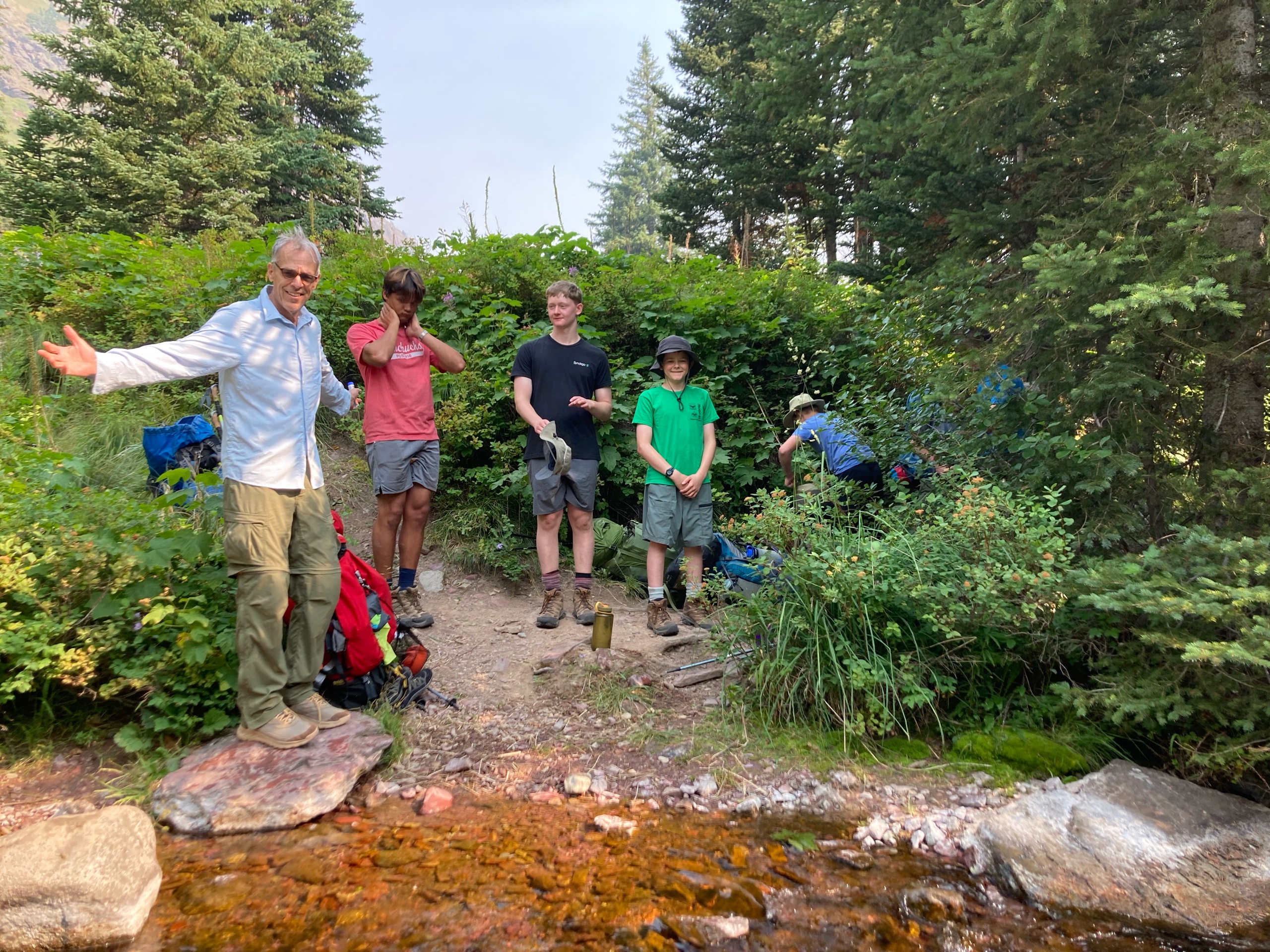 Glacier Backpacking HA-Group2 photo
