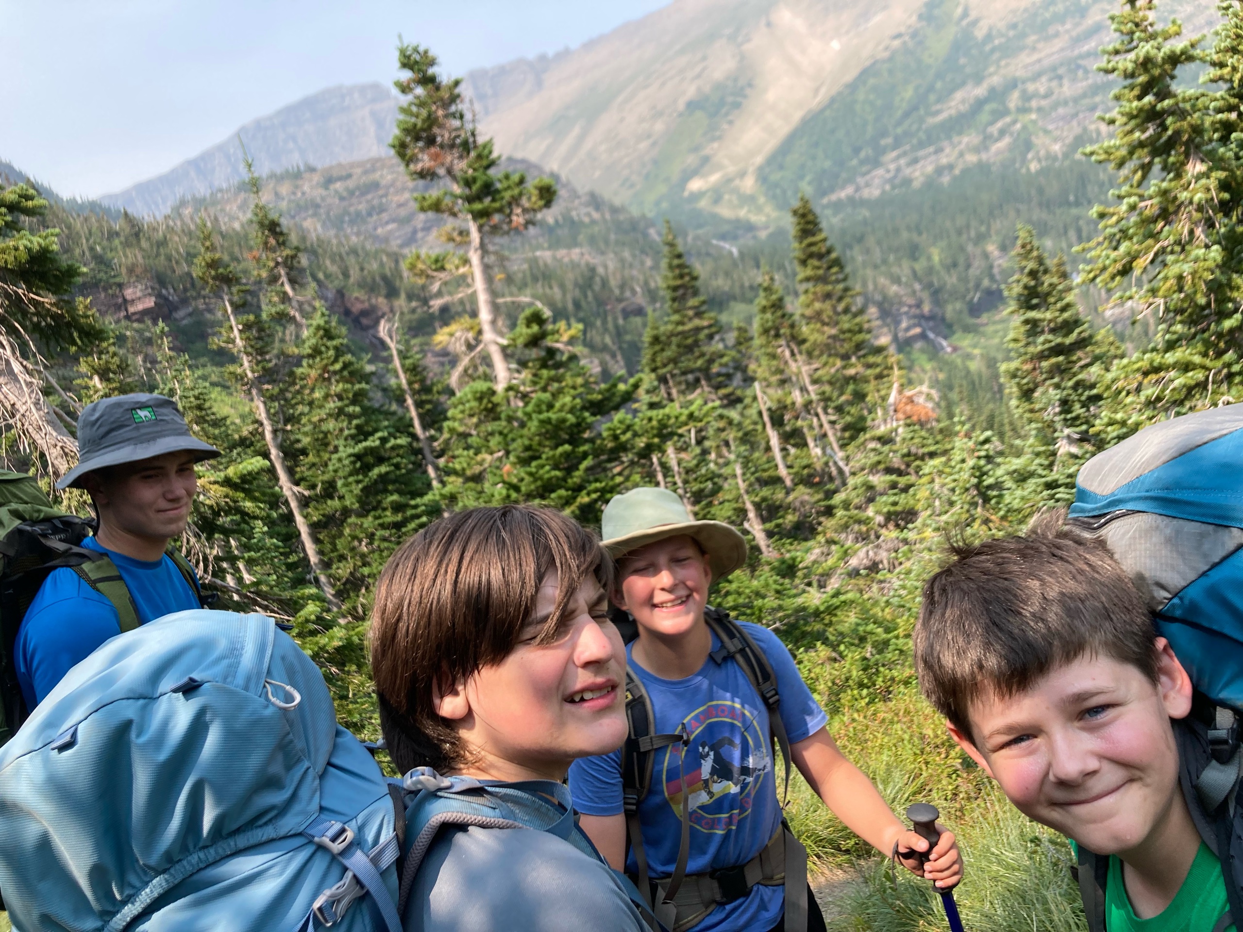 Glacier Backpacking HA-Group2 photo