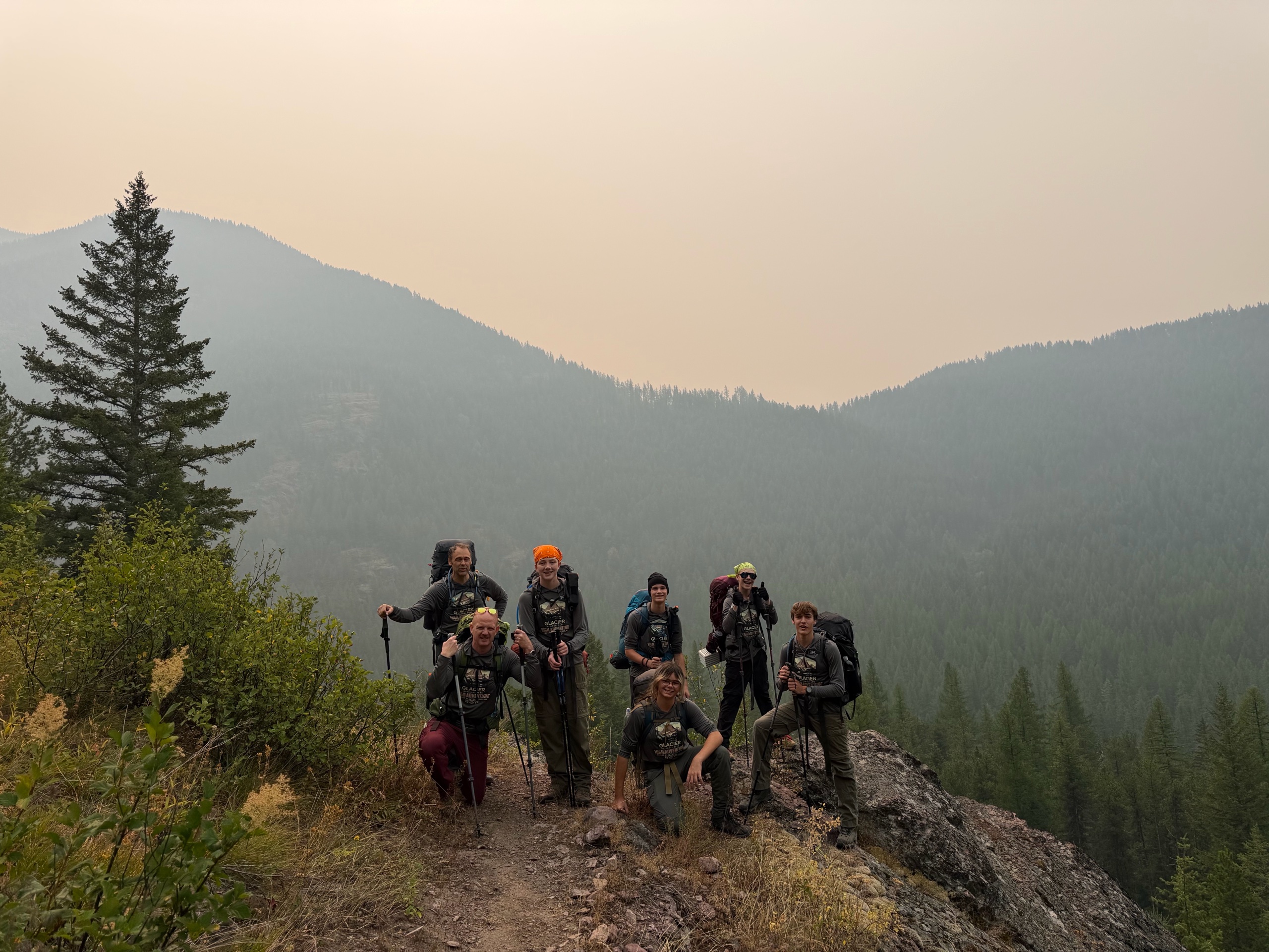 Glacier Backpacking	HA-Group2 photo