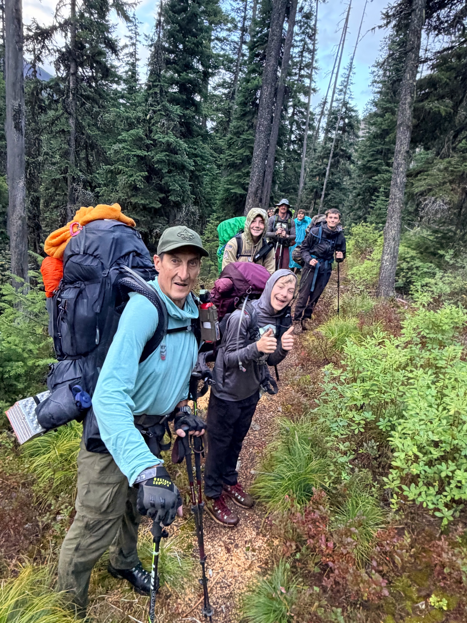 Glacier Backpacking	HA-Group2 photo