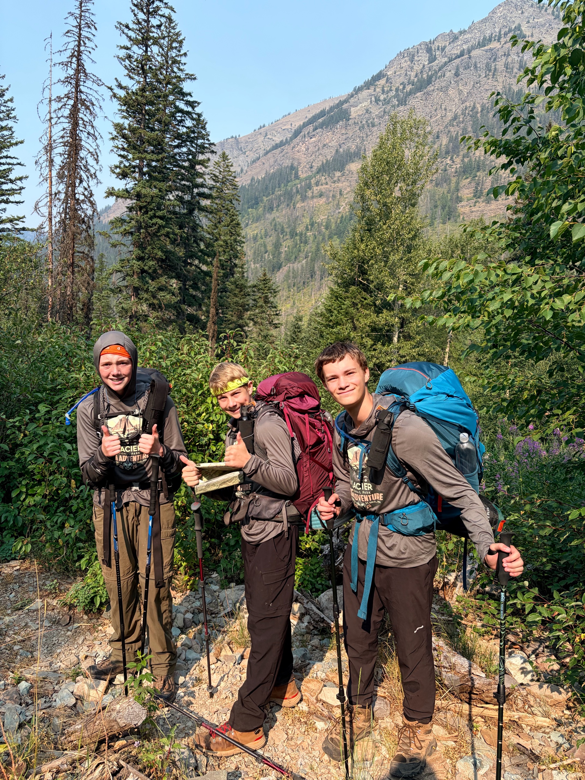 Glacier Backpacking	HA-Group2 photo