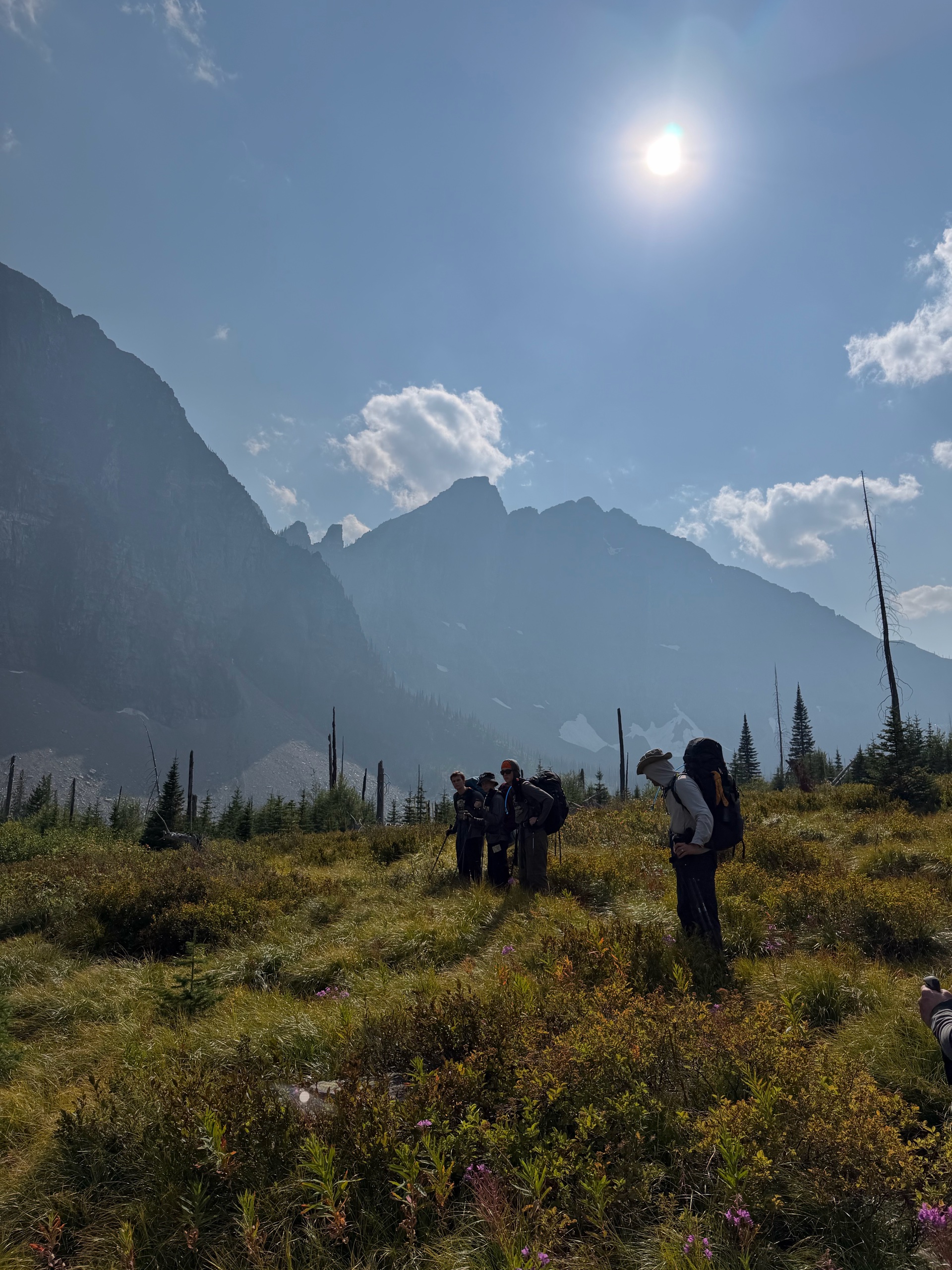 Glacier Backpacking	HA-Group2 photo