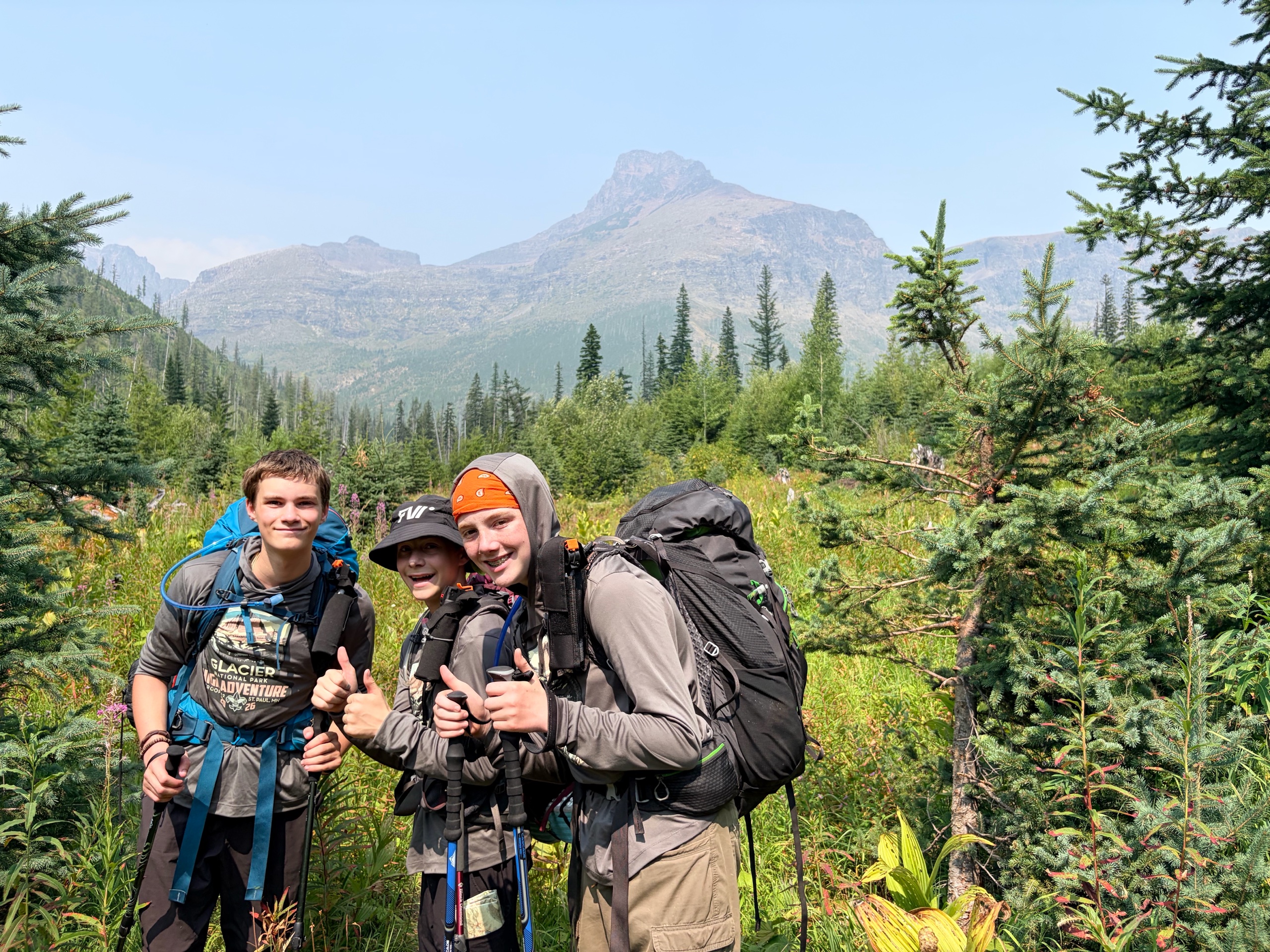 Glacier Backpacking	HA-Group2 photo