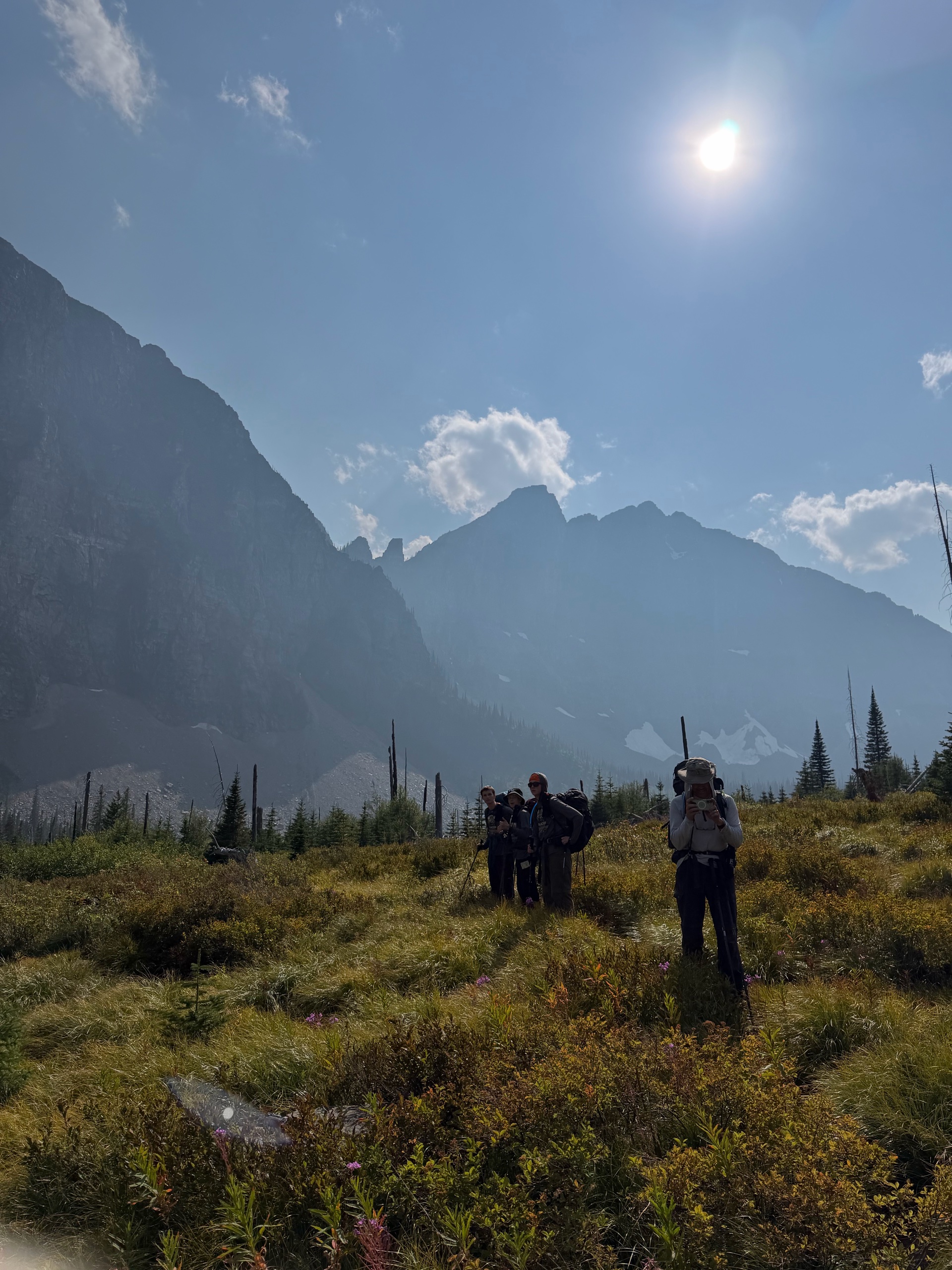 Glacier Backpacking	HA-Group2 photo