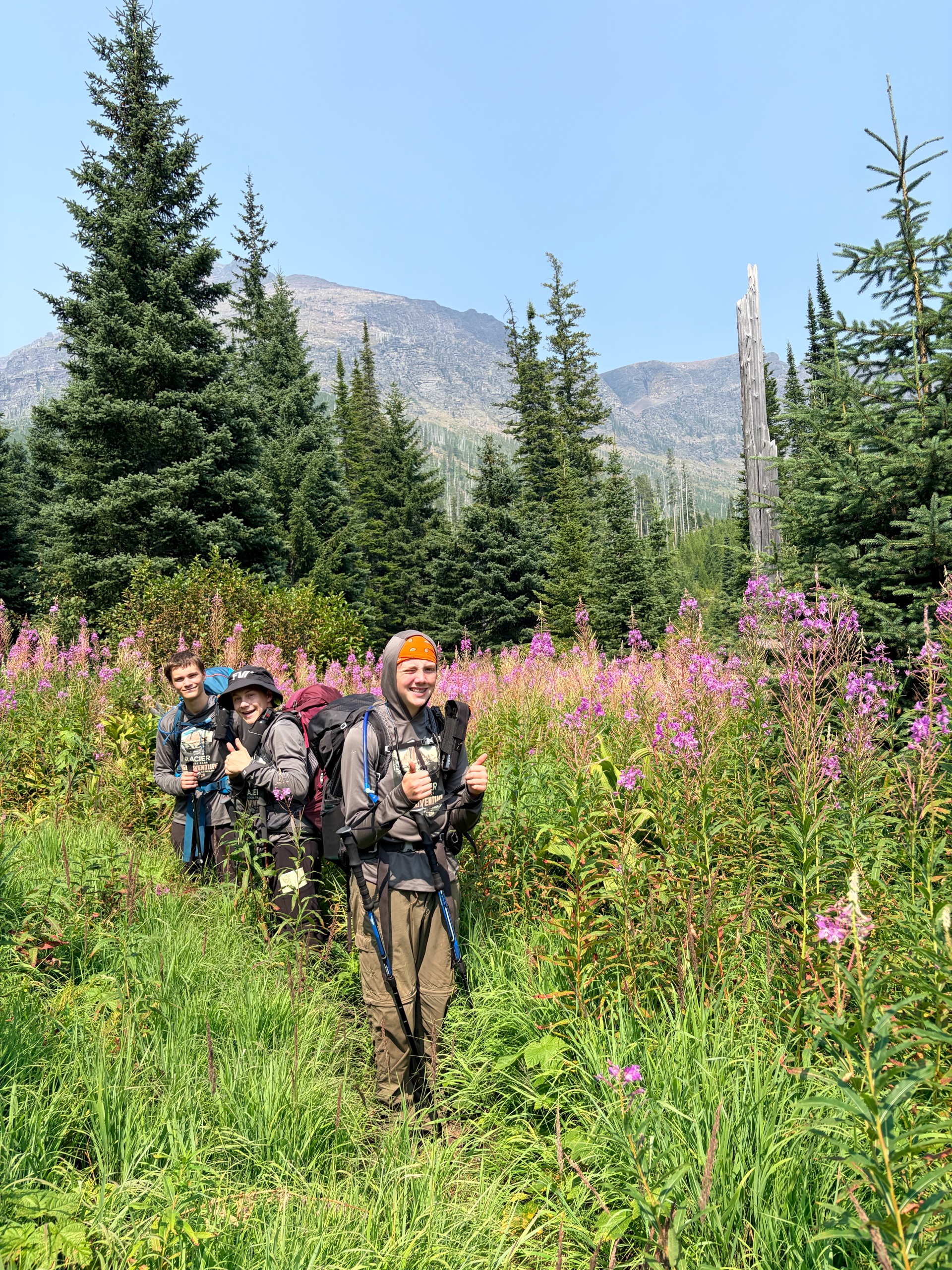 Glacier Backpacking	HA-Group2 photo