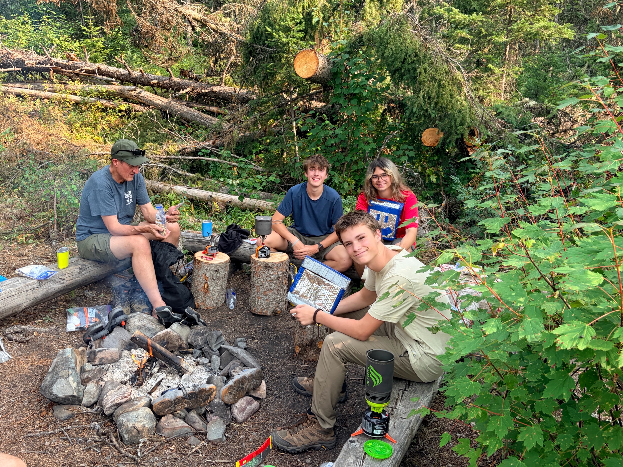 Glacier Backpacking	HA-Group2 photo
