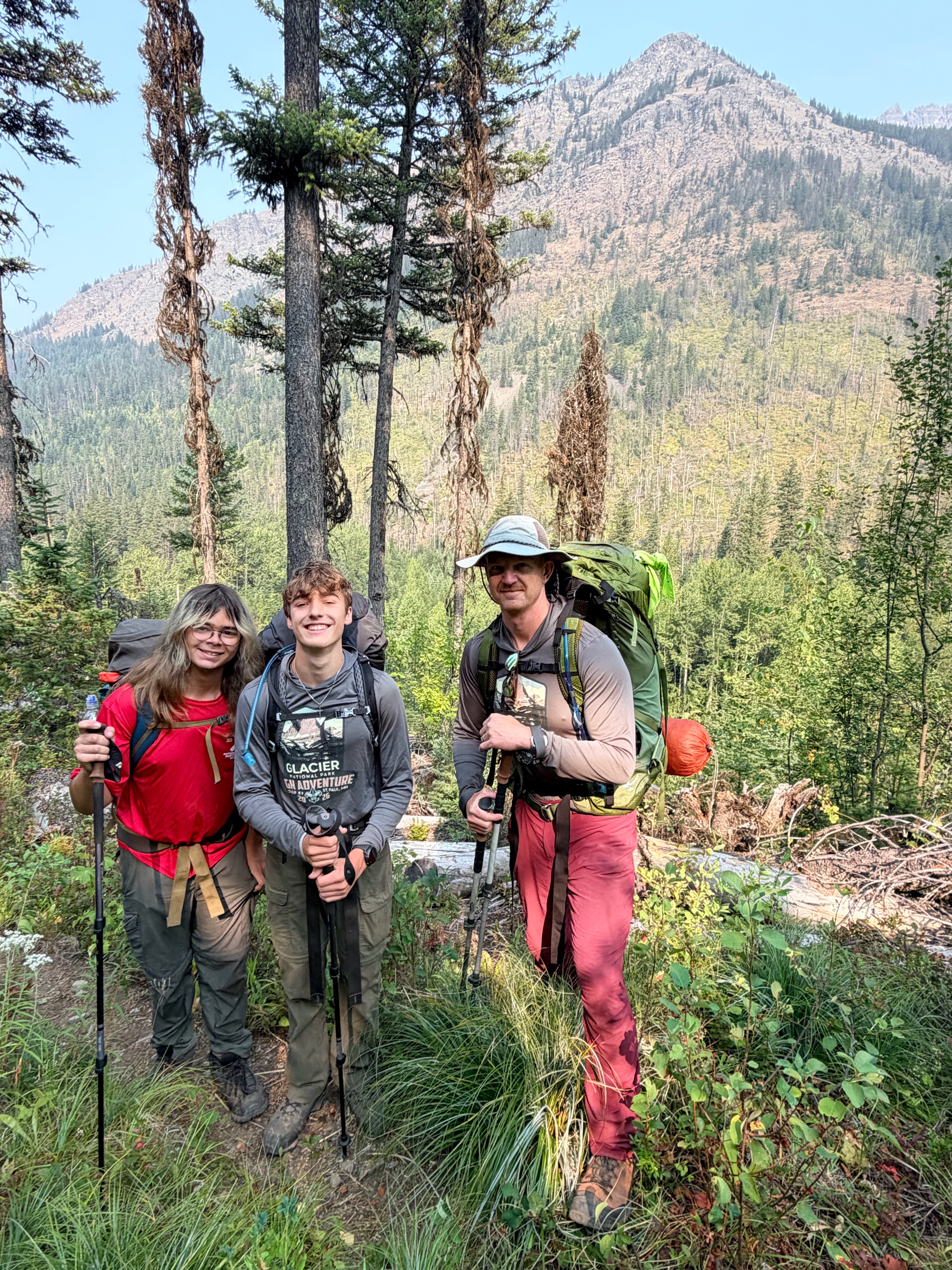 Glacier Backpacking	HA-Group2 photo