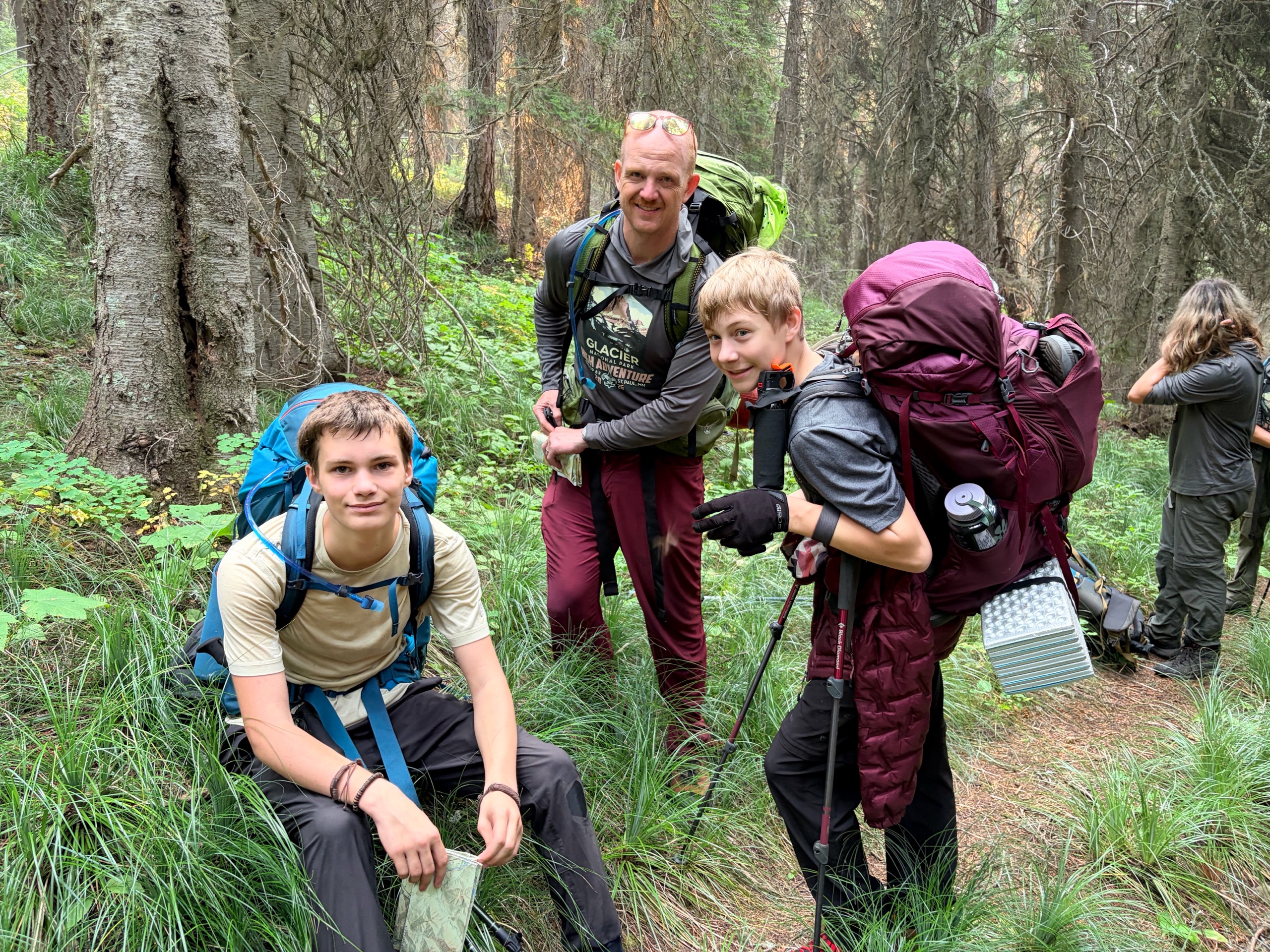 Glacier Backpacking	HA-Group2 photo