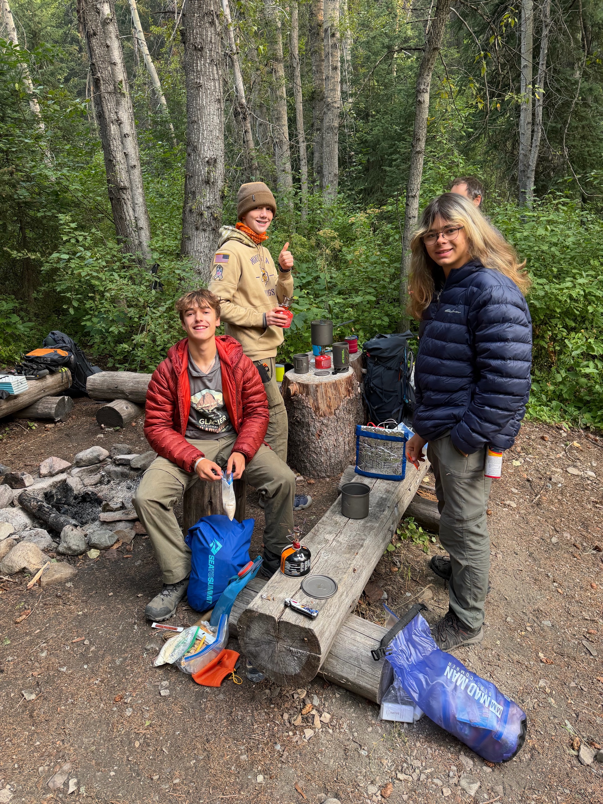 Glacier Backpacking	HA-Group2 photo