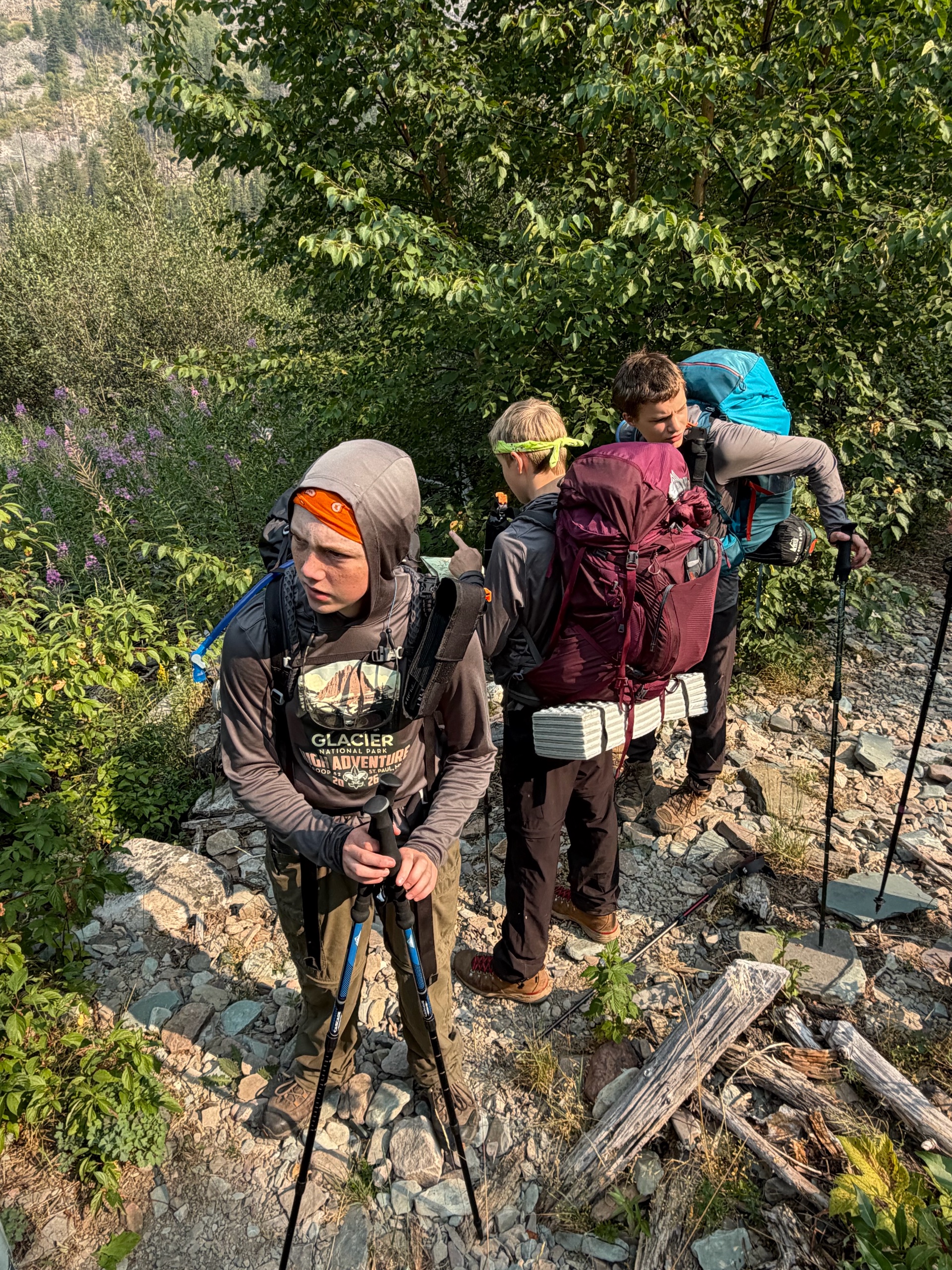 Glacier Backpacking	HA-Group2 photo