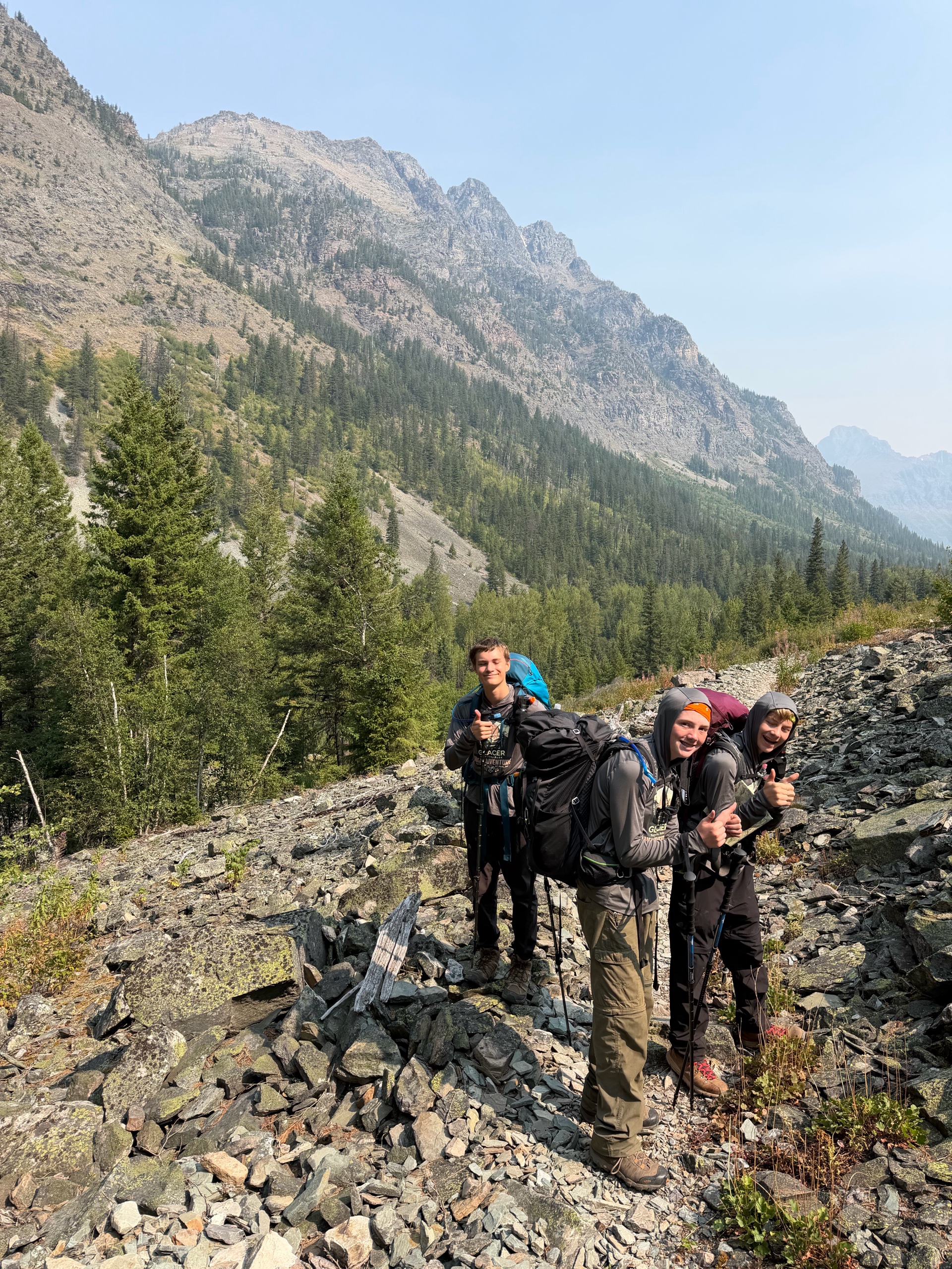 Glacier Backpacking	HA-Group2 photo