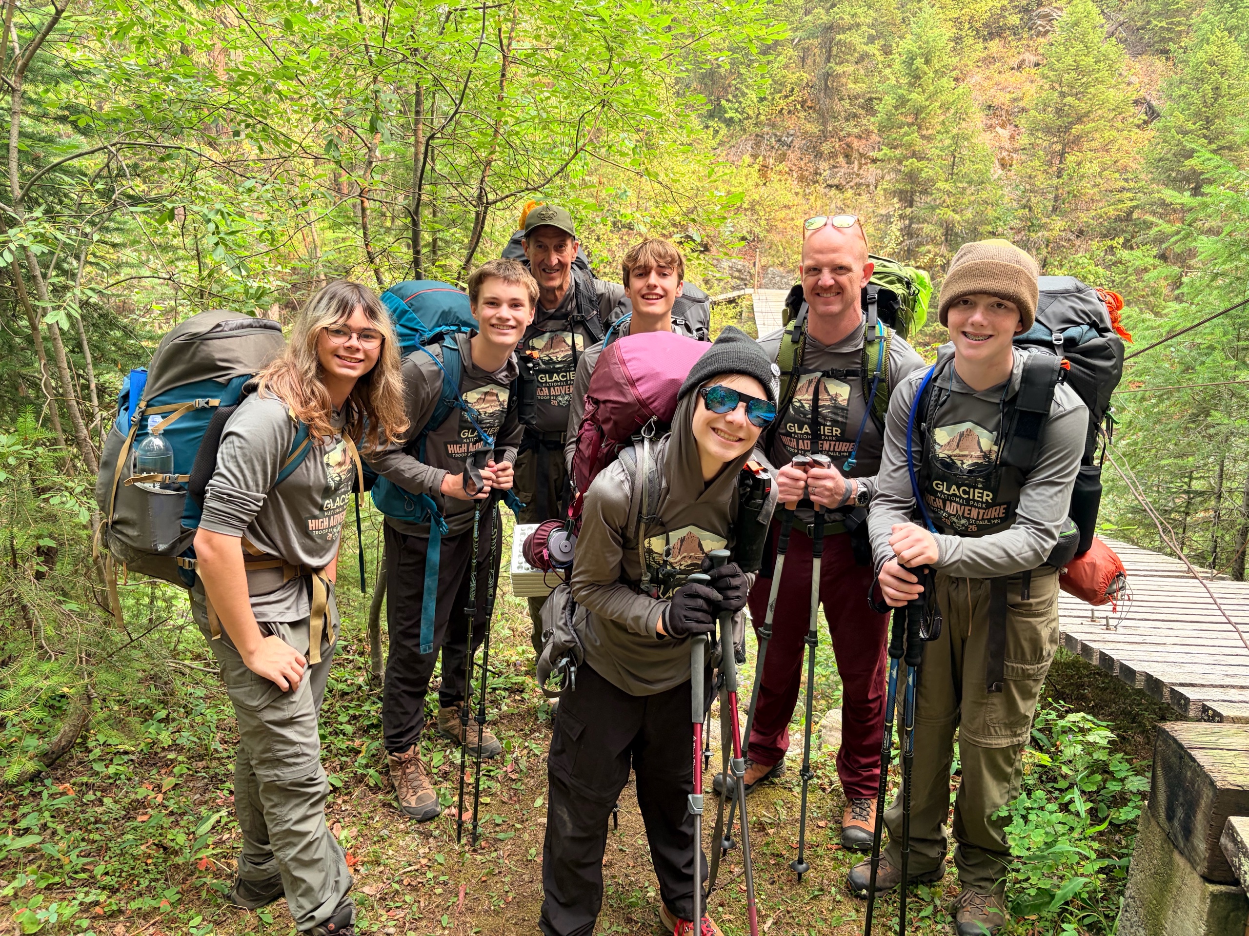 Glacier Backpacking	HA-Group2 photo